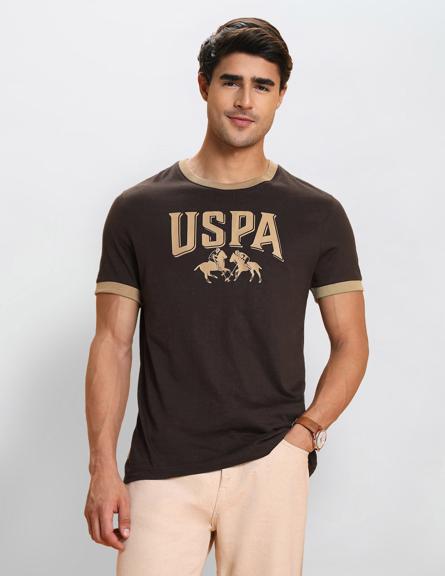 Pure Cotton Brand Printed T-Shirt