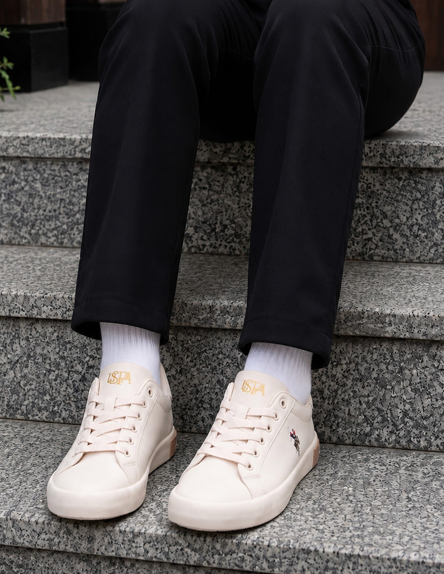 Aubrey 3.0 Nude Sneakers Shoes Nude - U.S. Polo Assn. India | Large