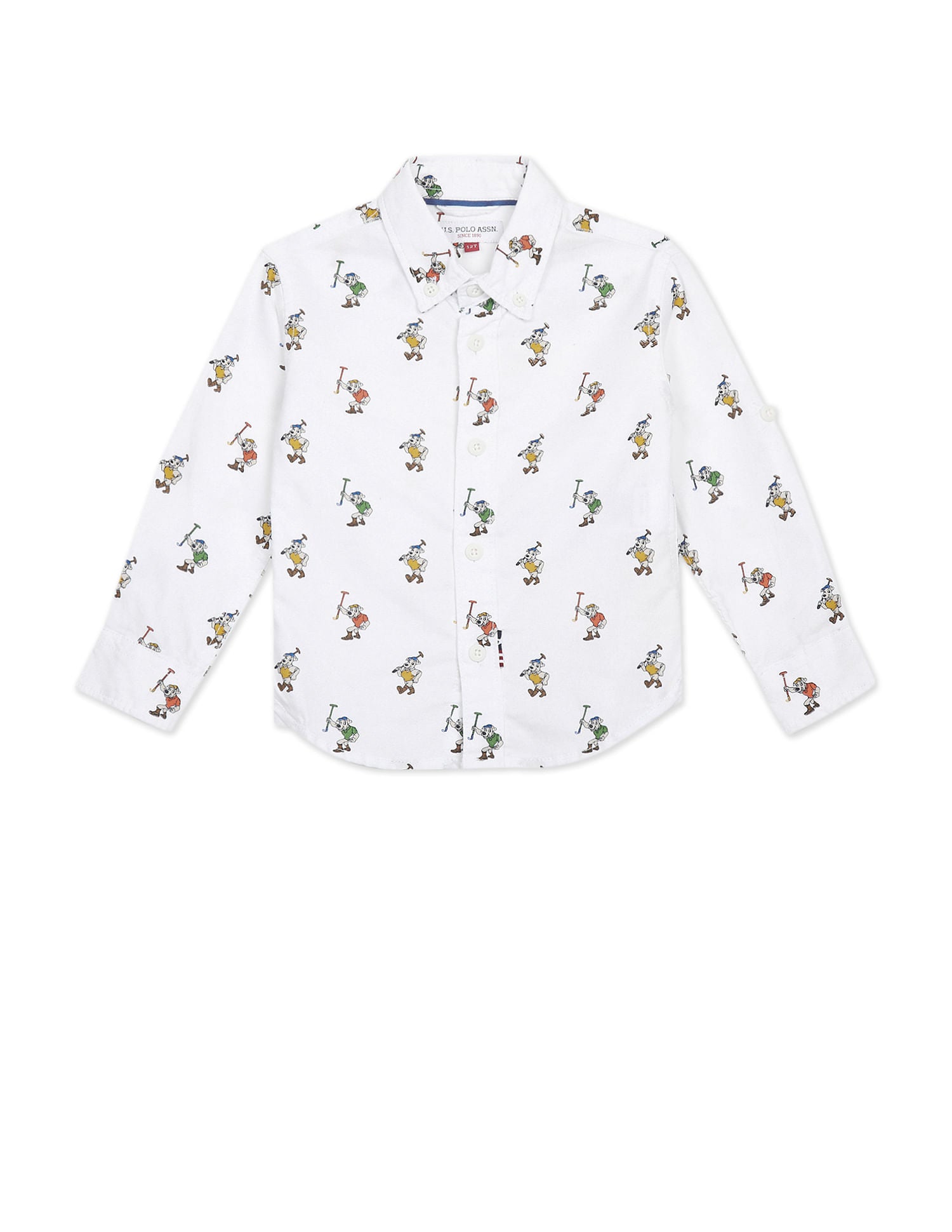 Button Down Printed Shirt