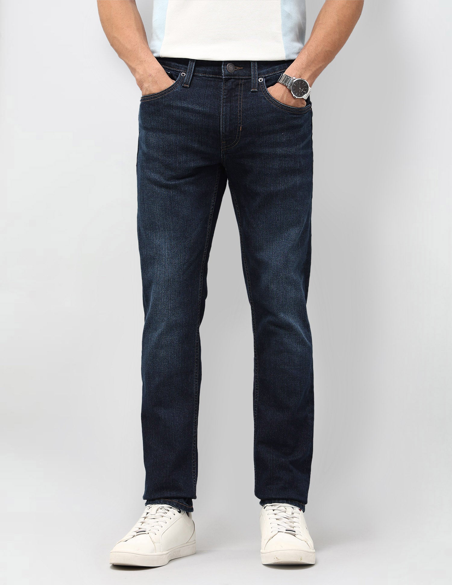 Regallo Skinny Fit Blue Jeans