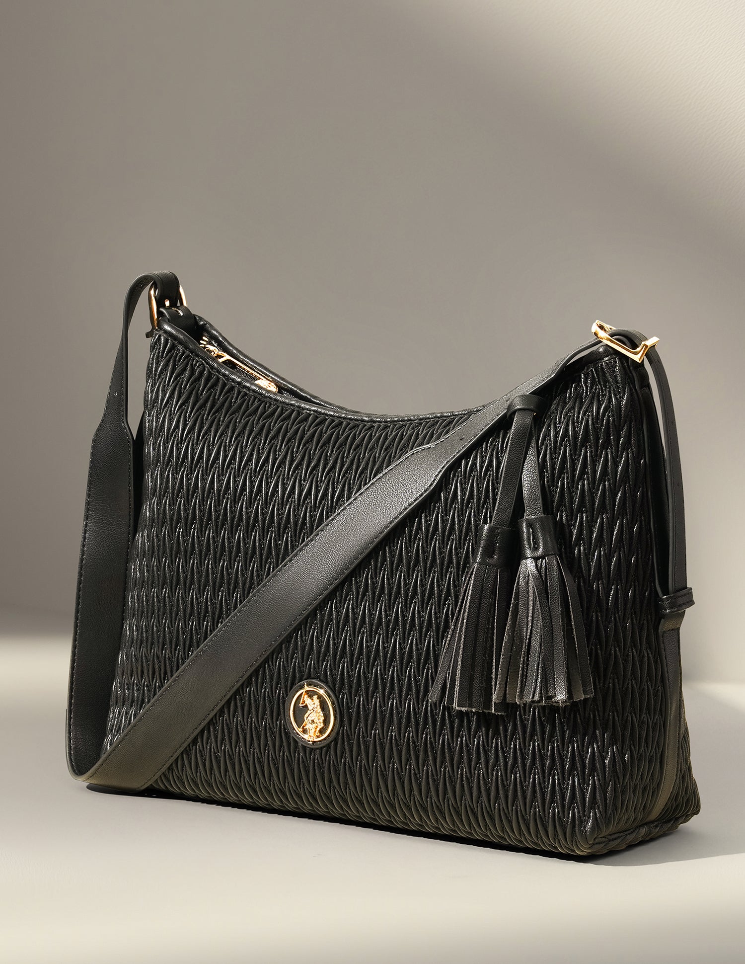 Bridget Textured Shoulder Bag