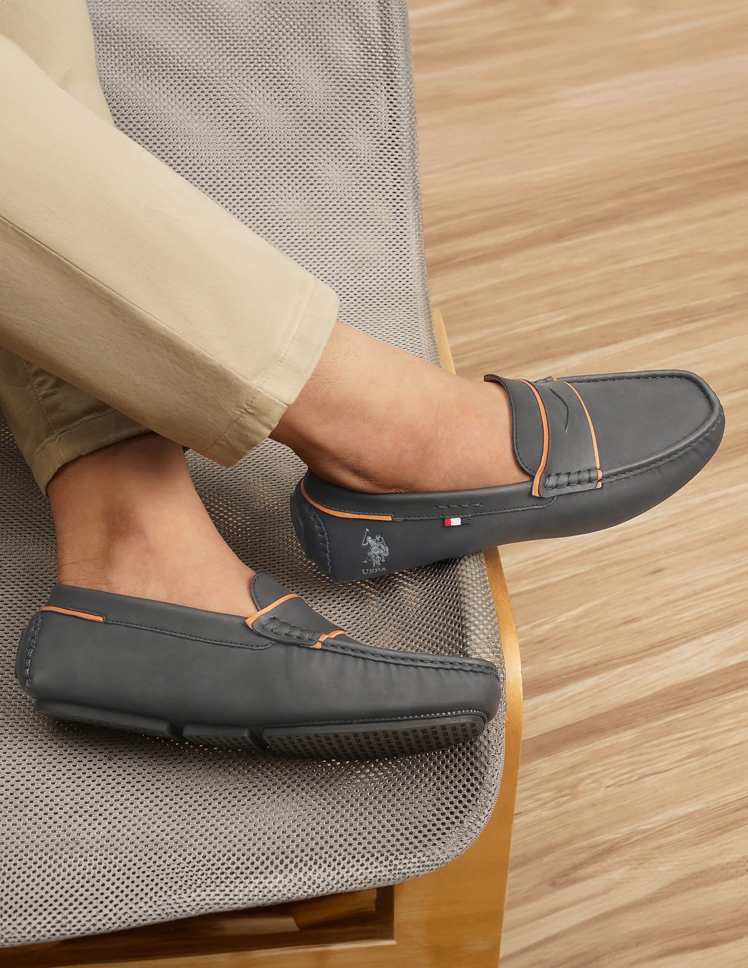 Men Mirano 5.0 Slip On Shoes Black - U.S. Polo Assn. India | Large