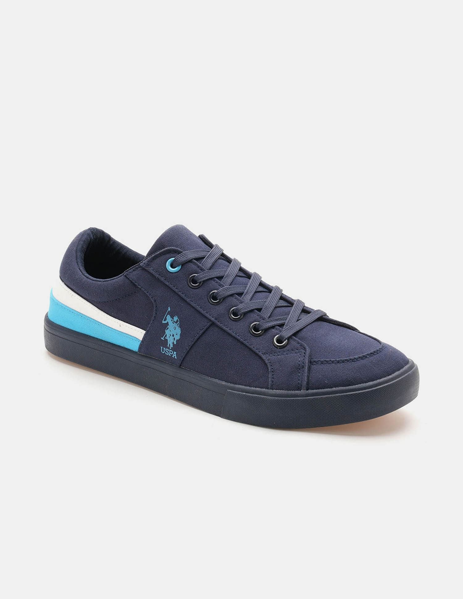 Men Clarkin 4.0 Colour Blocked Sneakers Blue - U.S. Polo Assn. India | Large