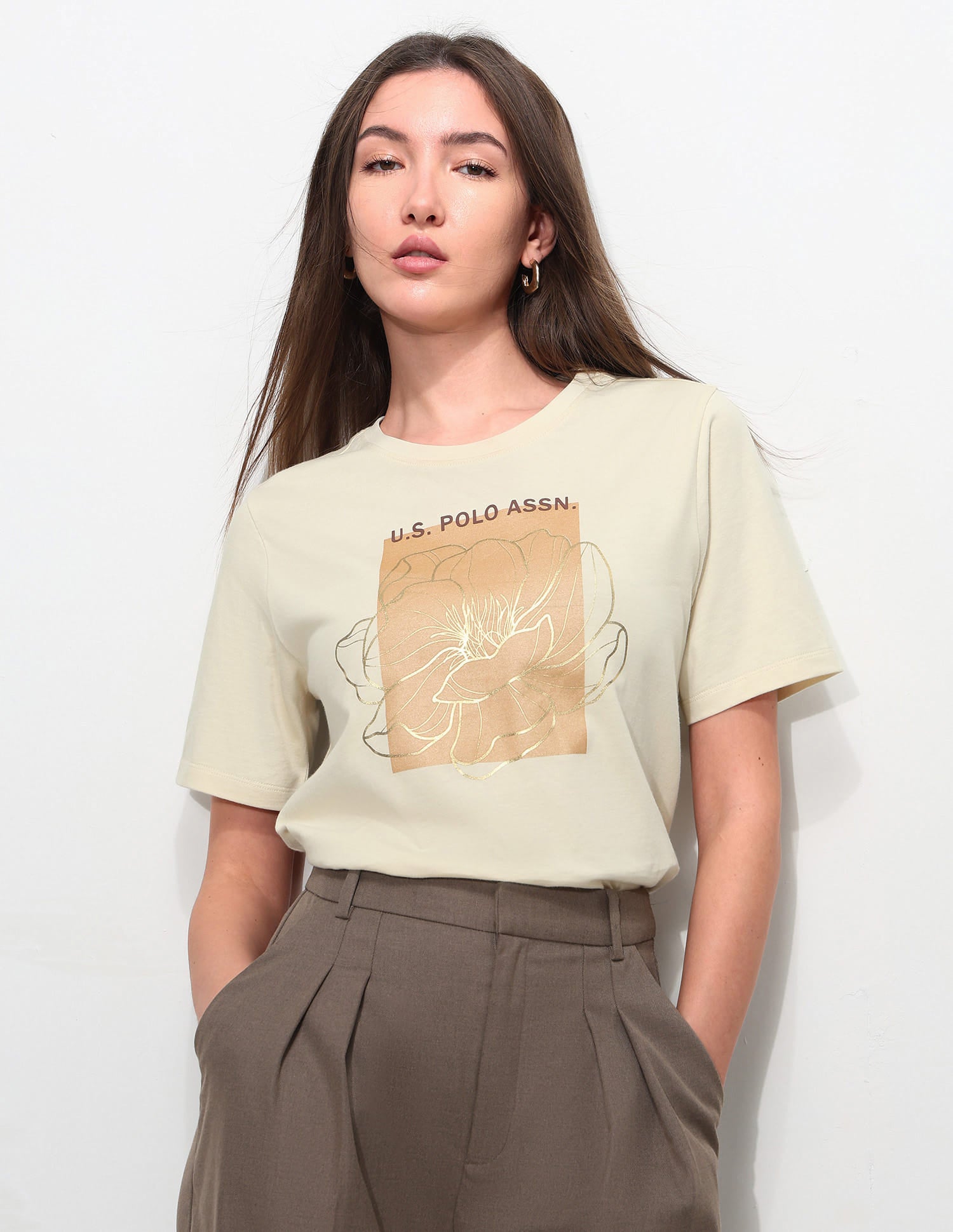 Boxy Fit Graphic Printed T-Shirt