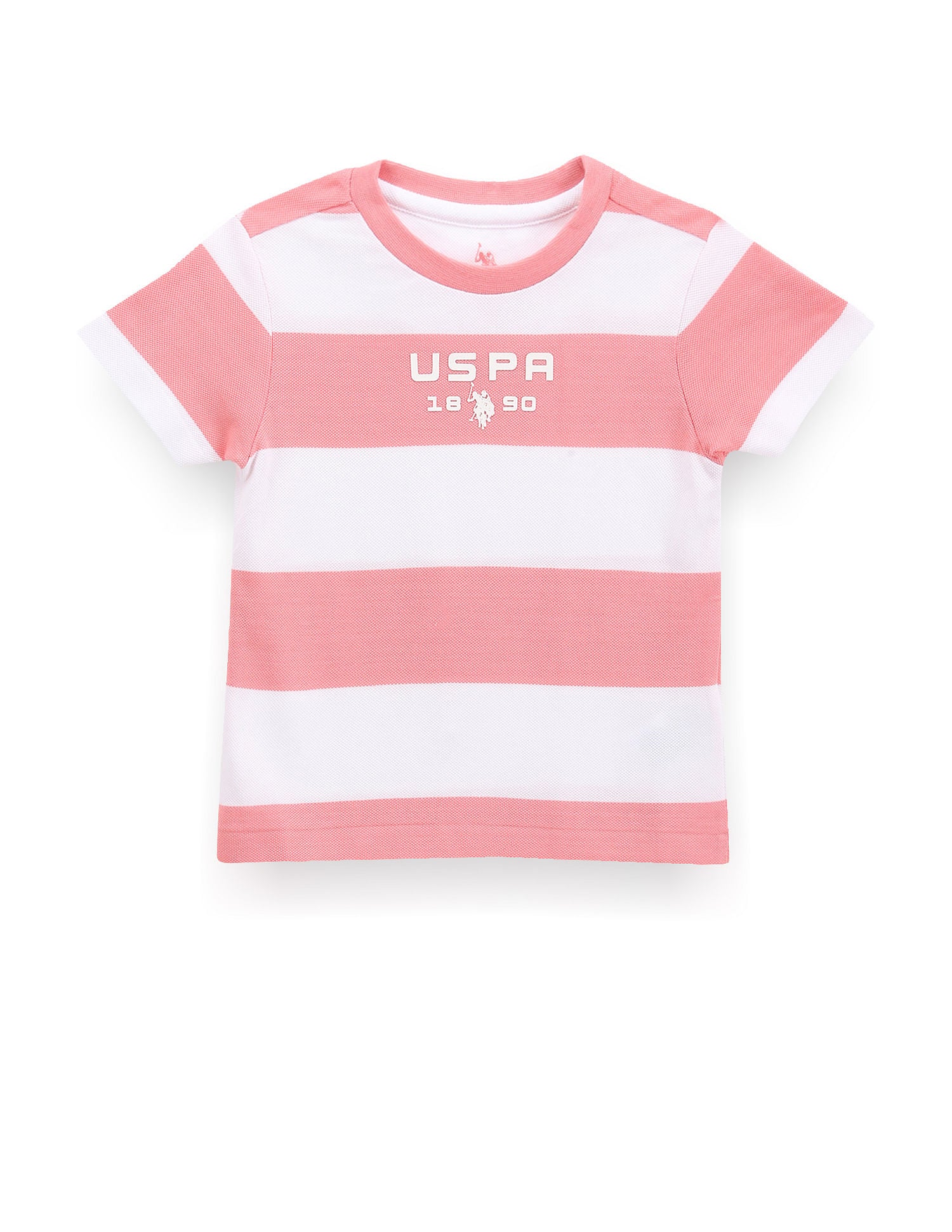 Boys Horizontal Stripe Pique T-Shirt