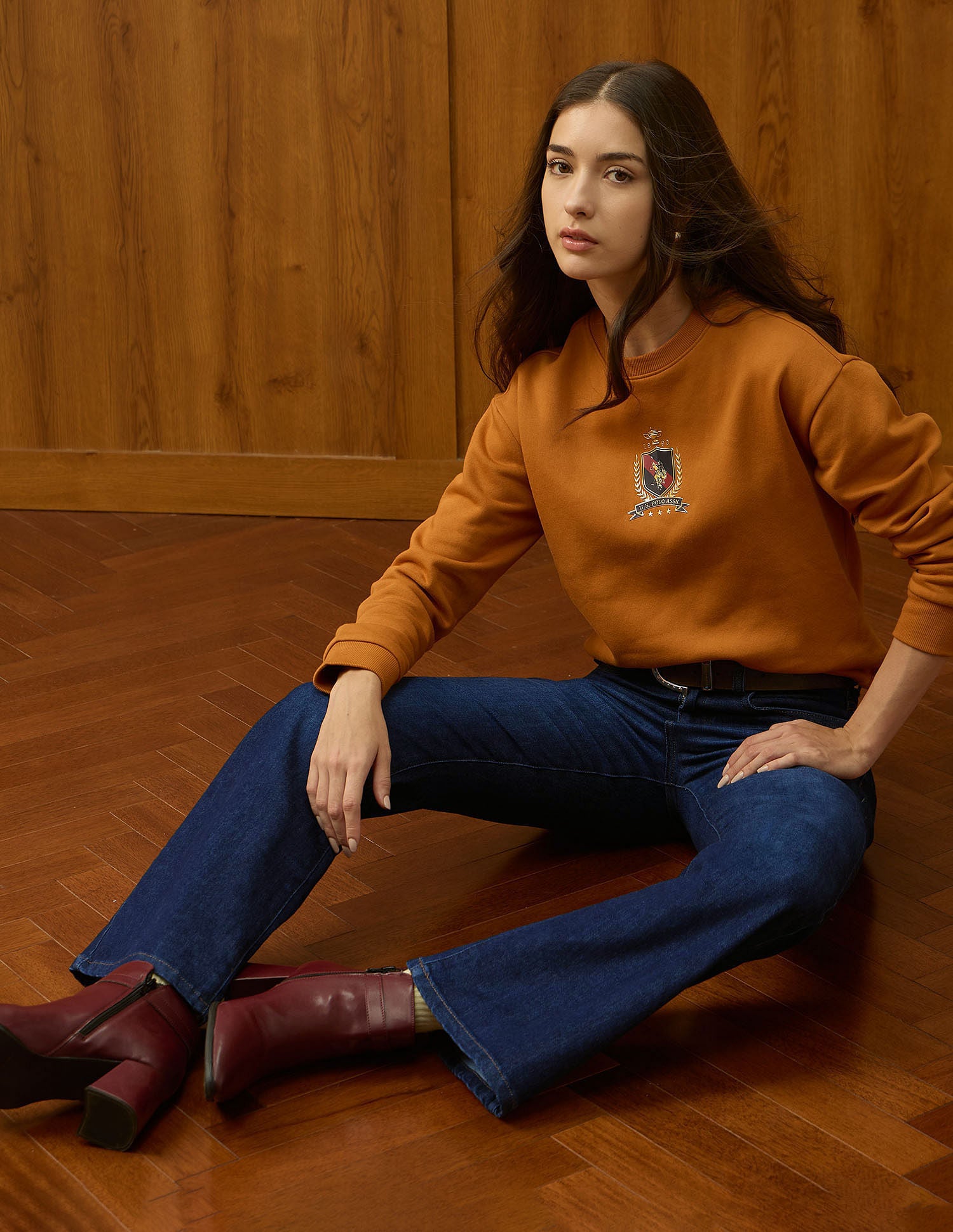 High Rise Flared Fit Jeans