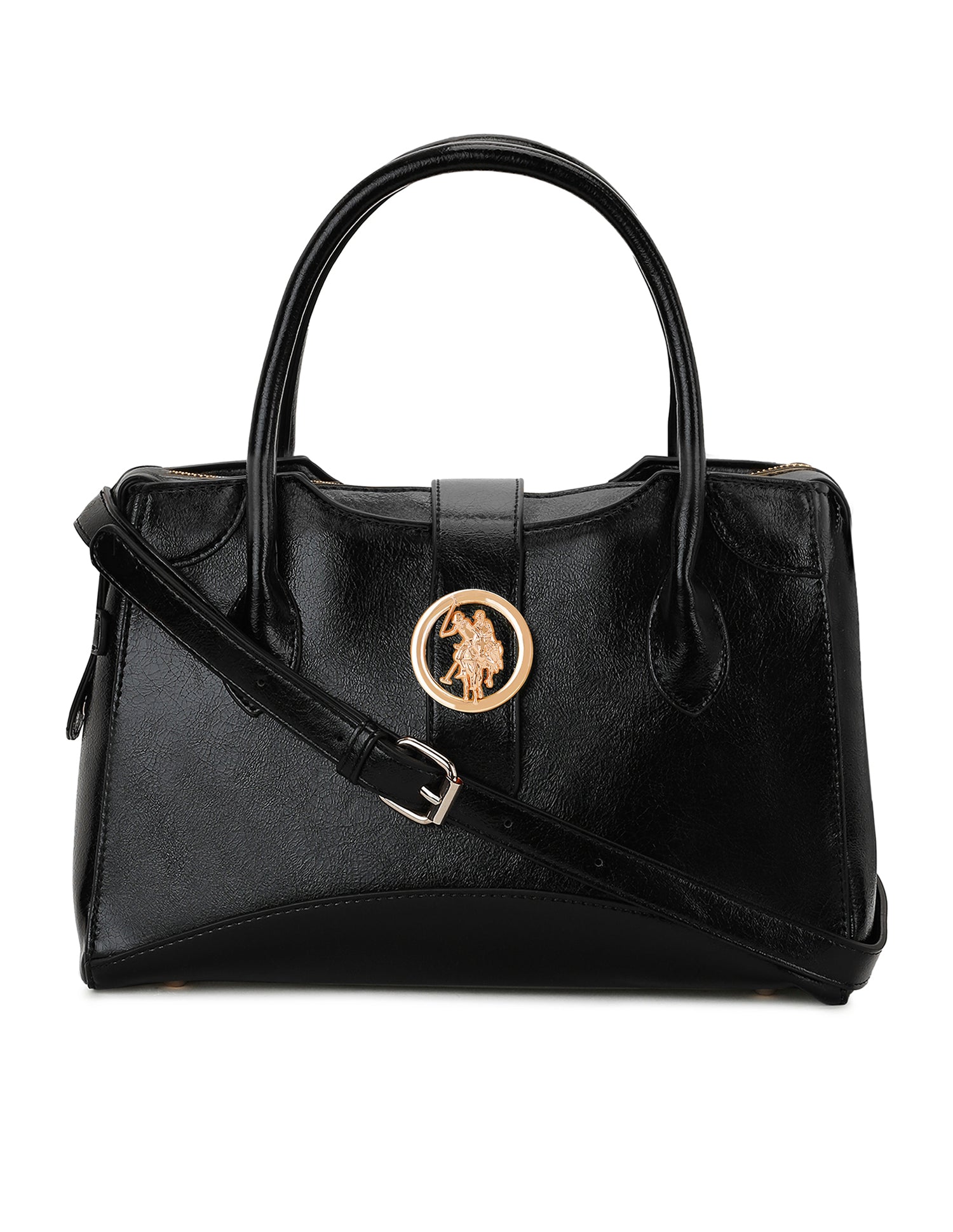 Women Ami Textured Satchel Bag