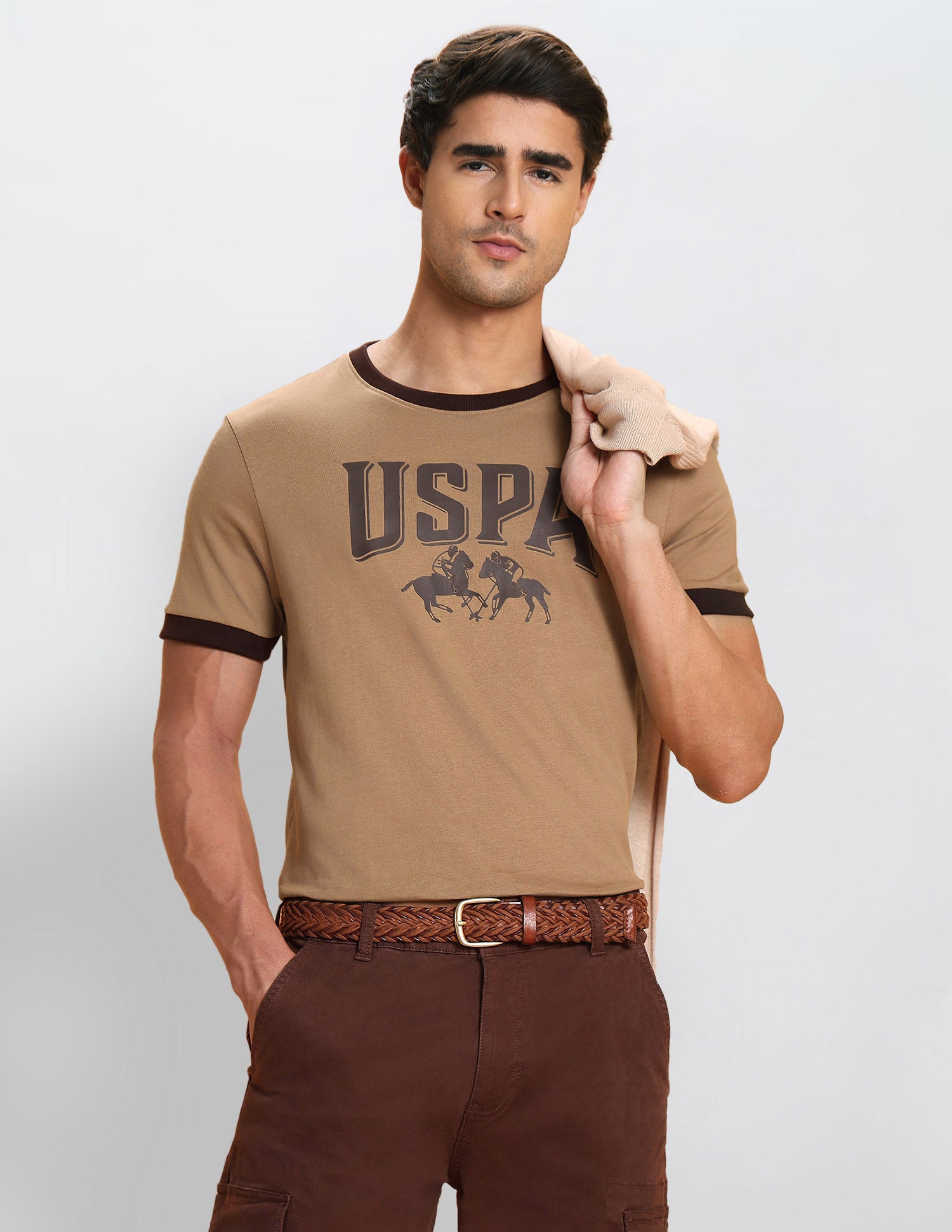 Pure Cotton Brand Printed T-Shirt