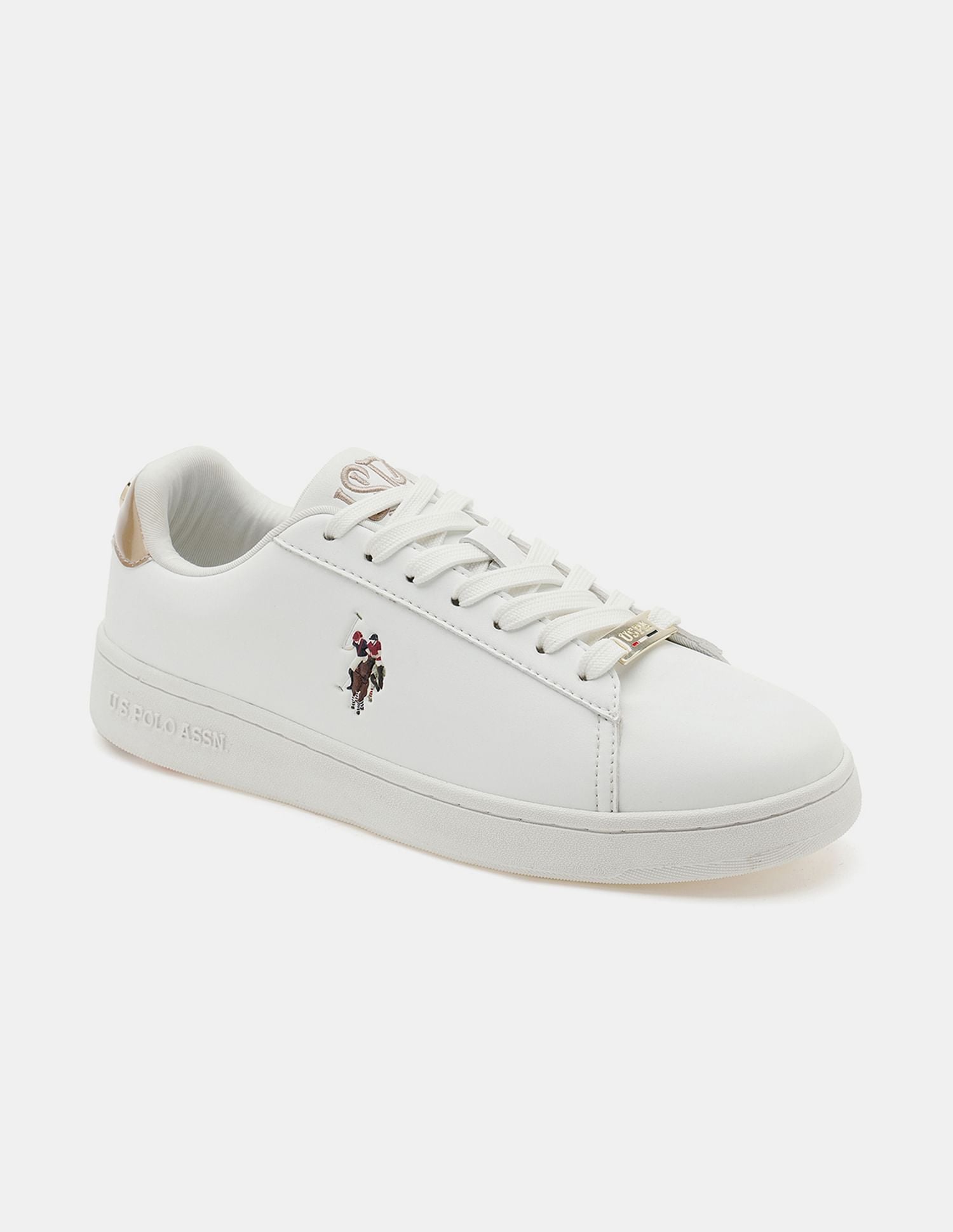 Women Rylee 3.0 Colour Blocked Sneakers Off White - U.S. POLO ASSN. | Large