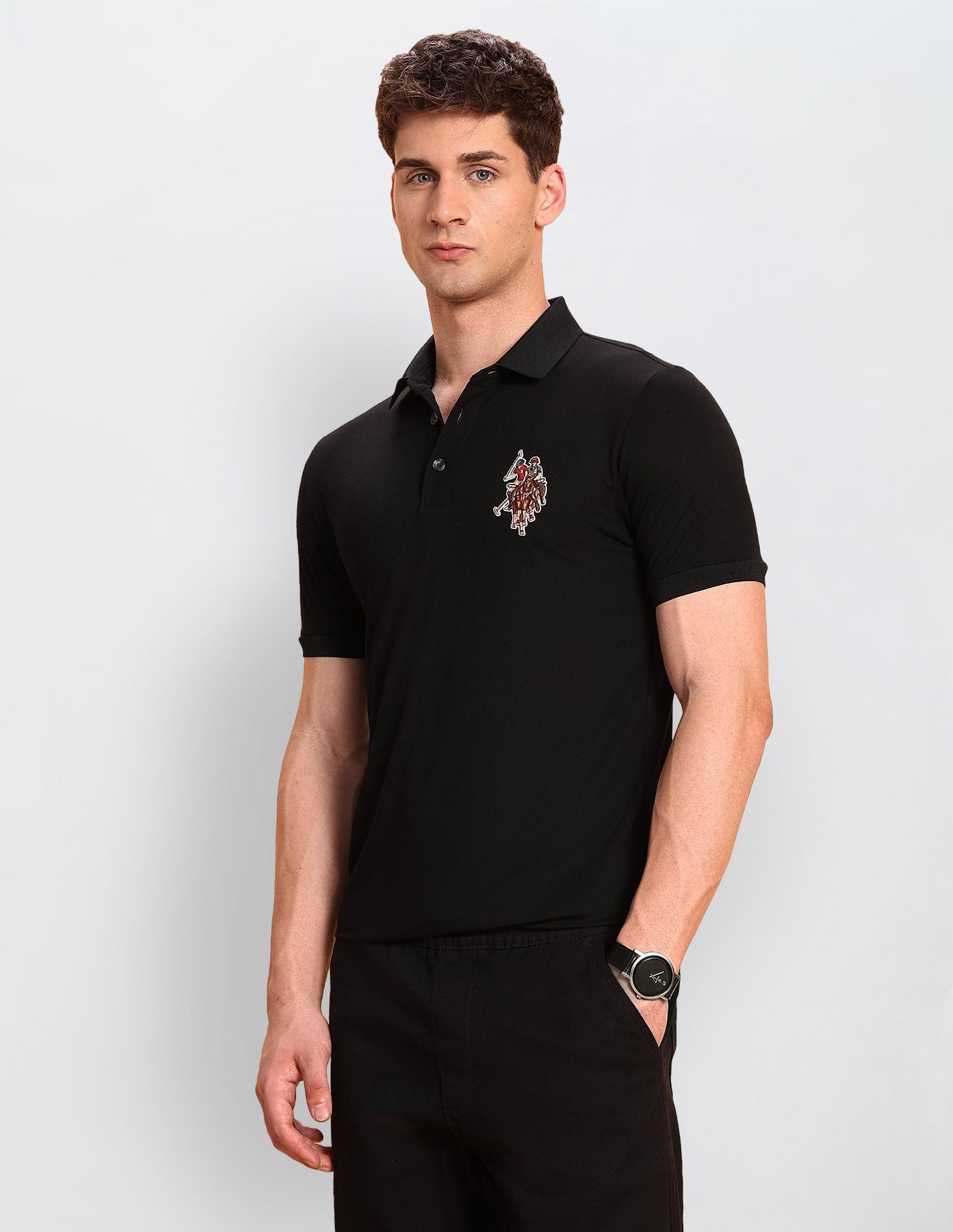 Solid Legend Of Horseshoe Polo Shirt