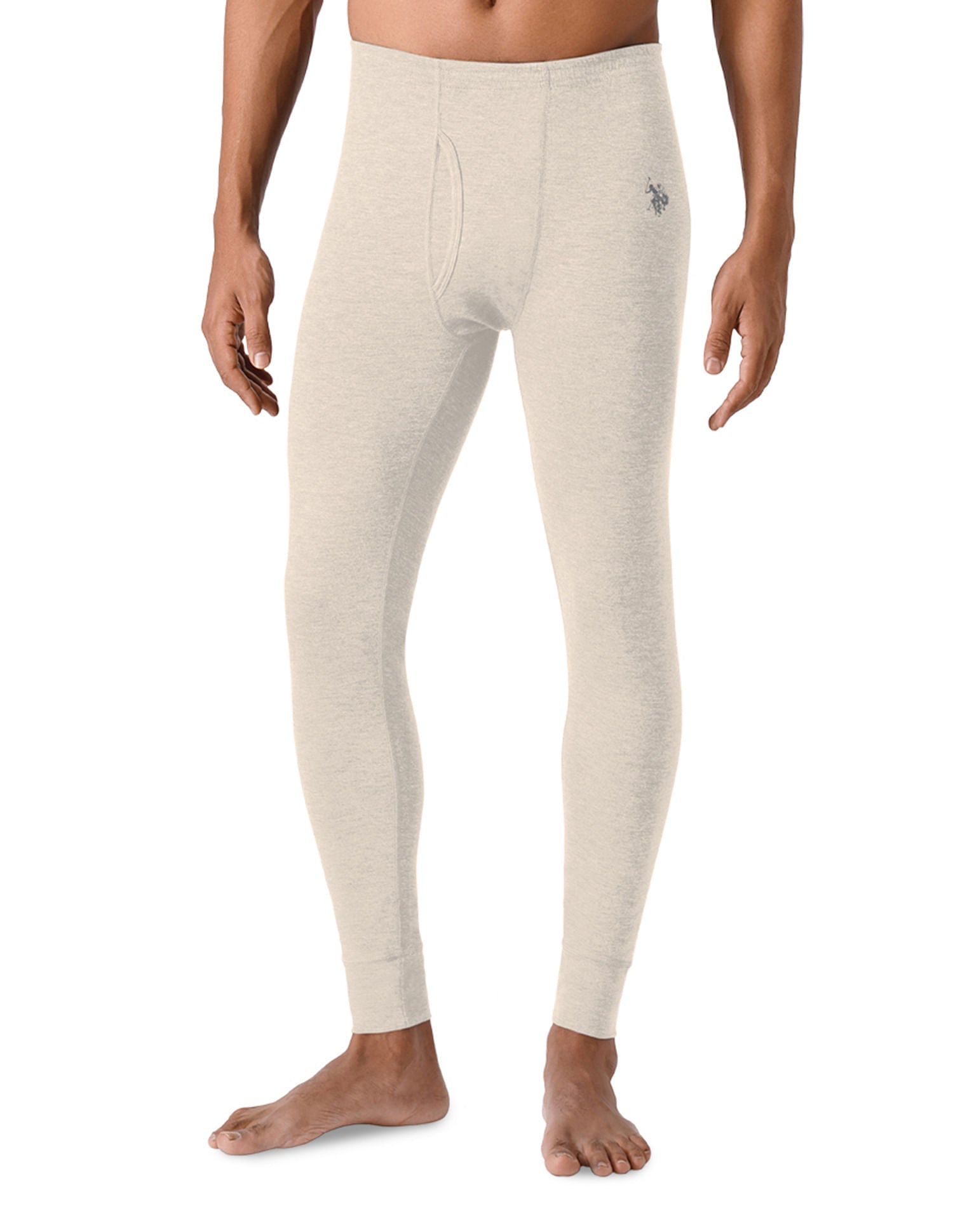 Mid Rise I756 Heathered Thermal Pants - Pack Of 1