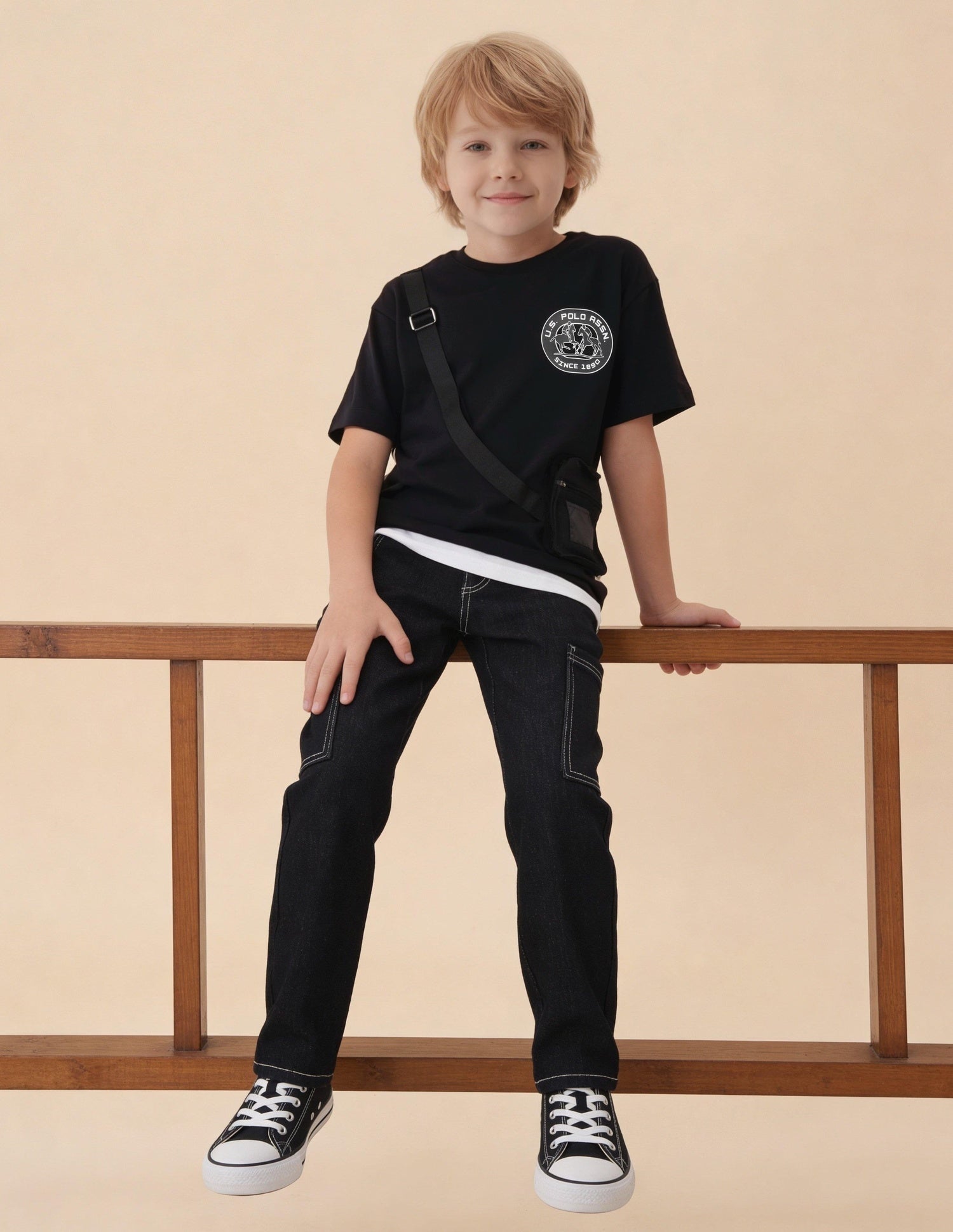 Solid Oversized Fit T-Shirt