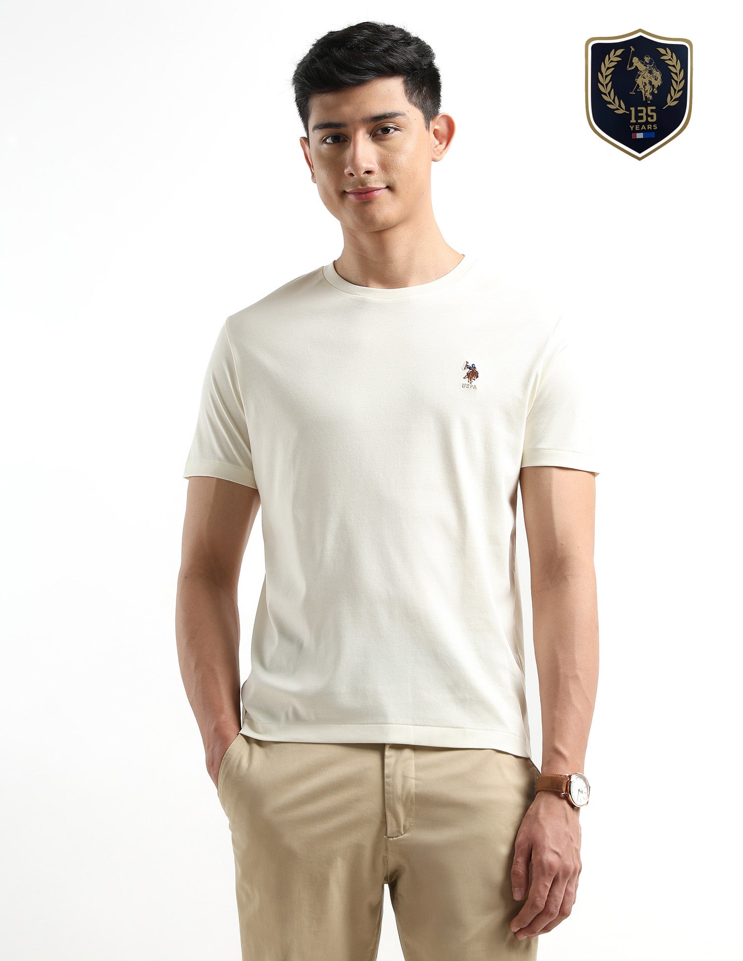 Regular Fit Solid T-shirt