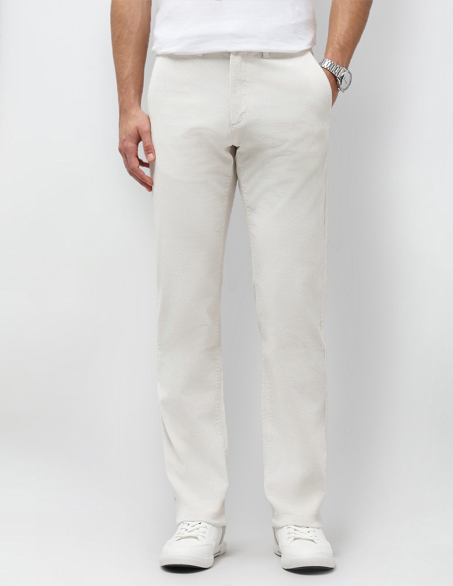 Riley Straight Fit Corduroy Trousers