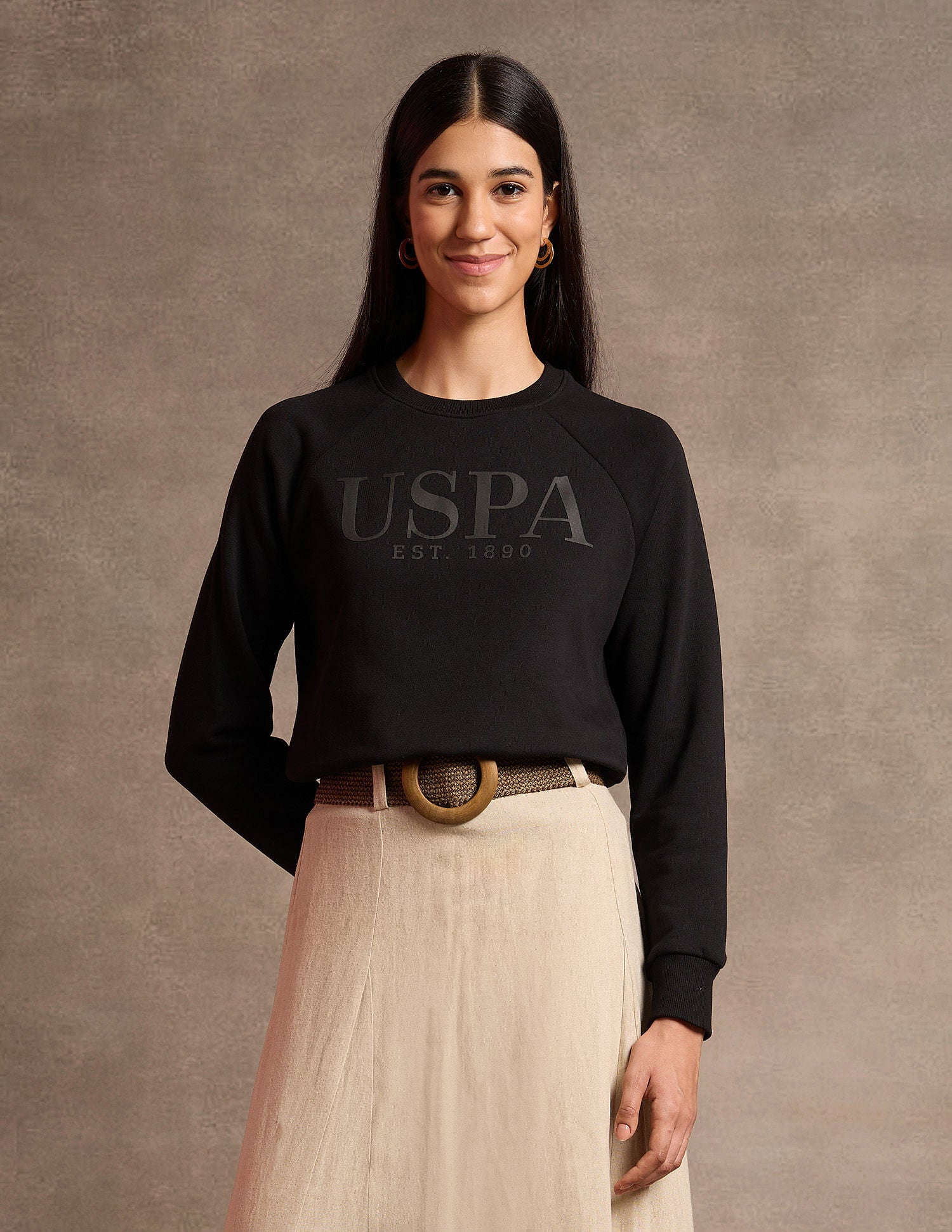 Hd Print Regular Fit Sweatshirt