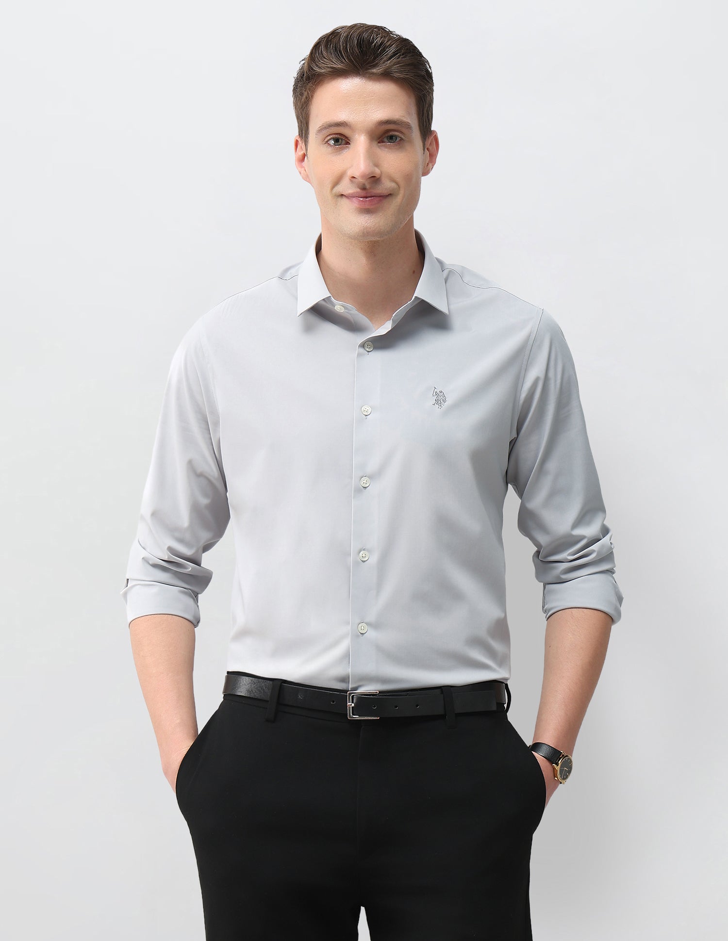 Aeris Solid Regular Fit Shirt