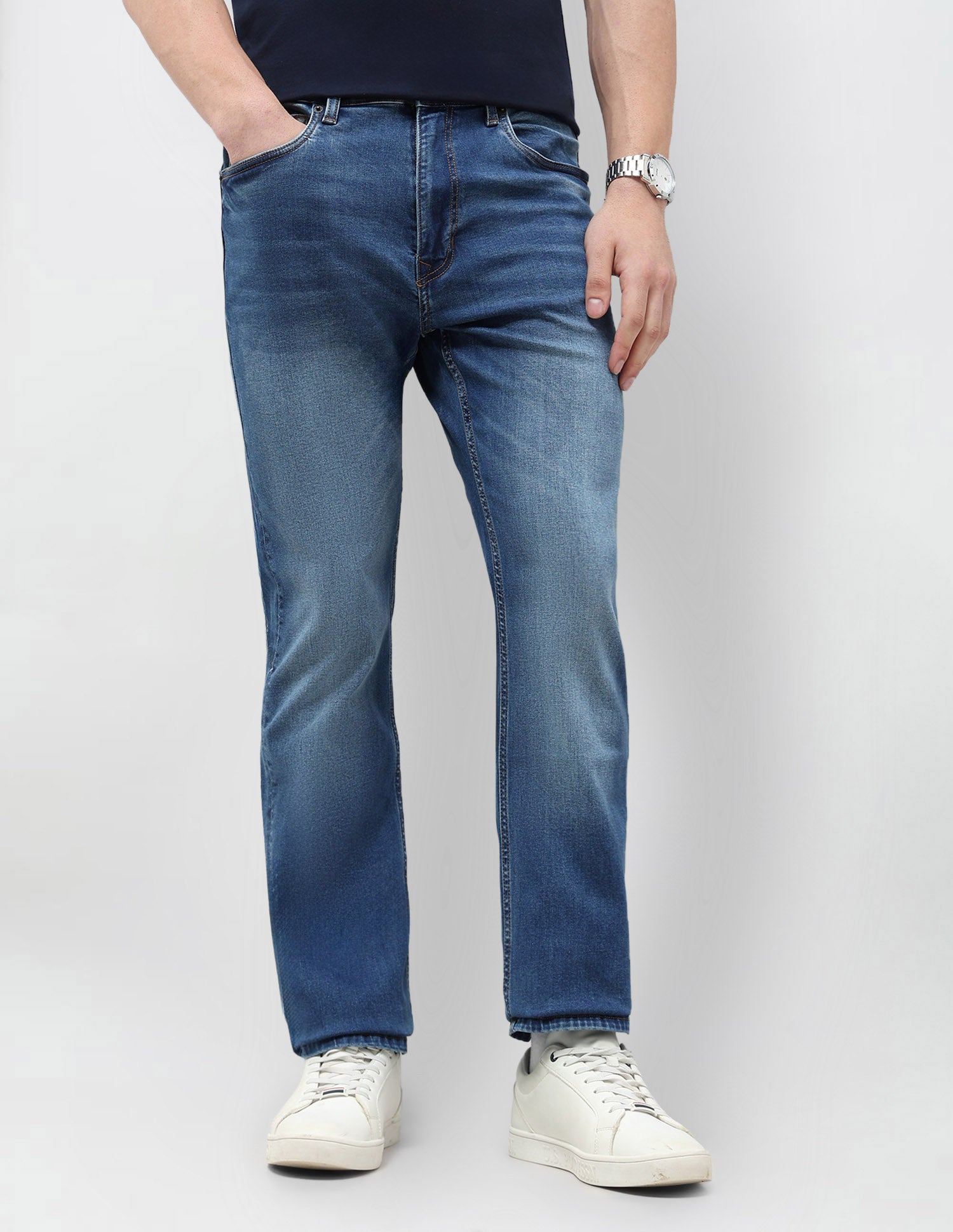 Connor Bootcut Blue Jeans