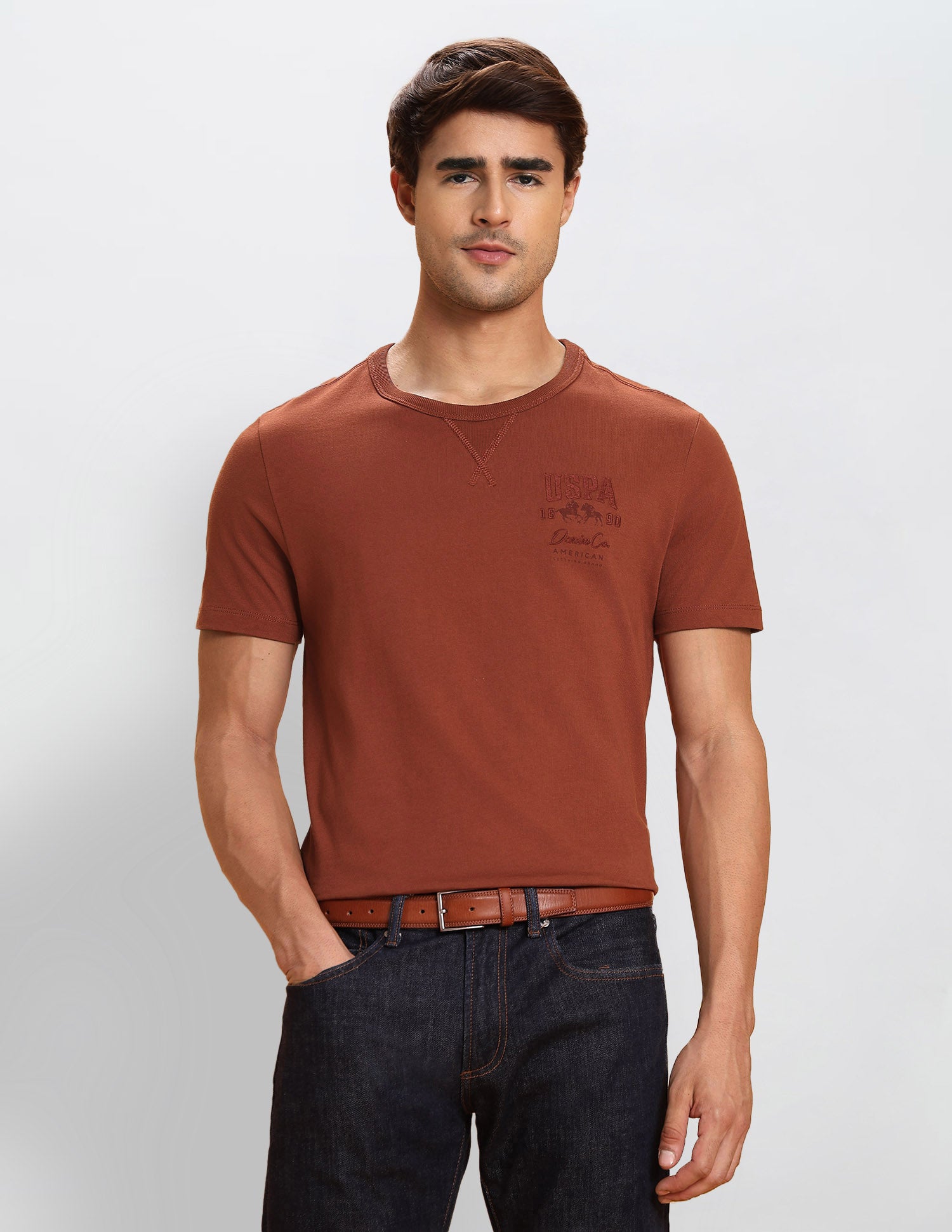 Pure Cotton Muscle Fit T-Shirt