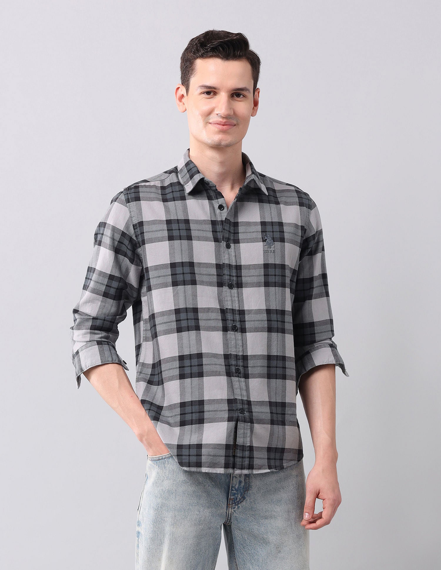 Regular Fit Checked Shirt