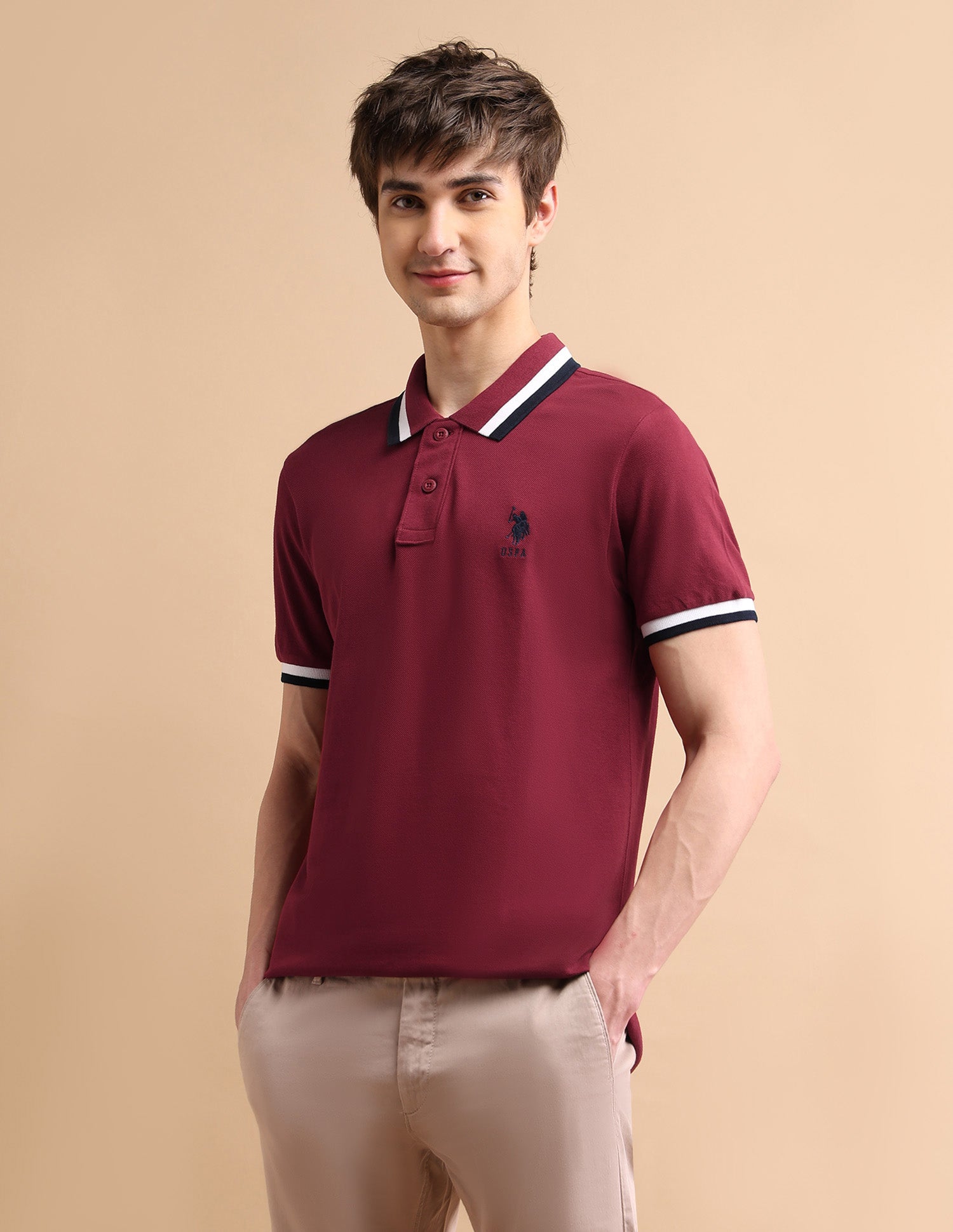 Heritage Tipped Polo Shirt