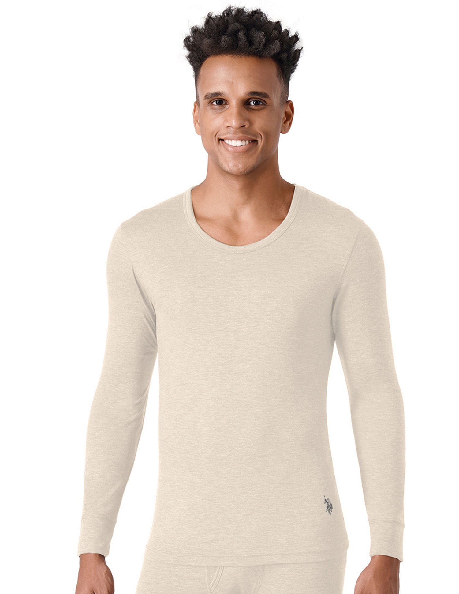 Slim Fit Heathered I755 Thermal T-Shirt - Pack Of 1