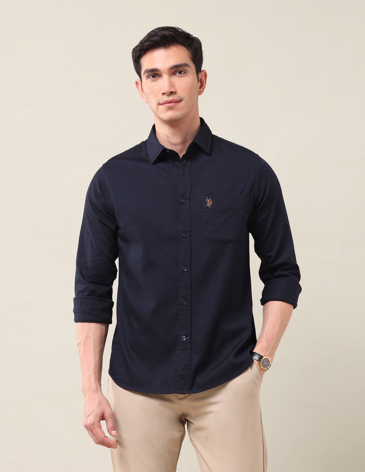 Tailored Fit Dobby Shirt