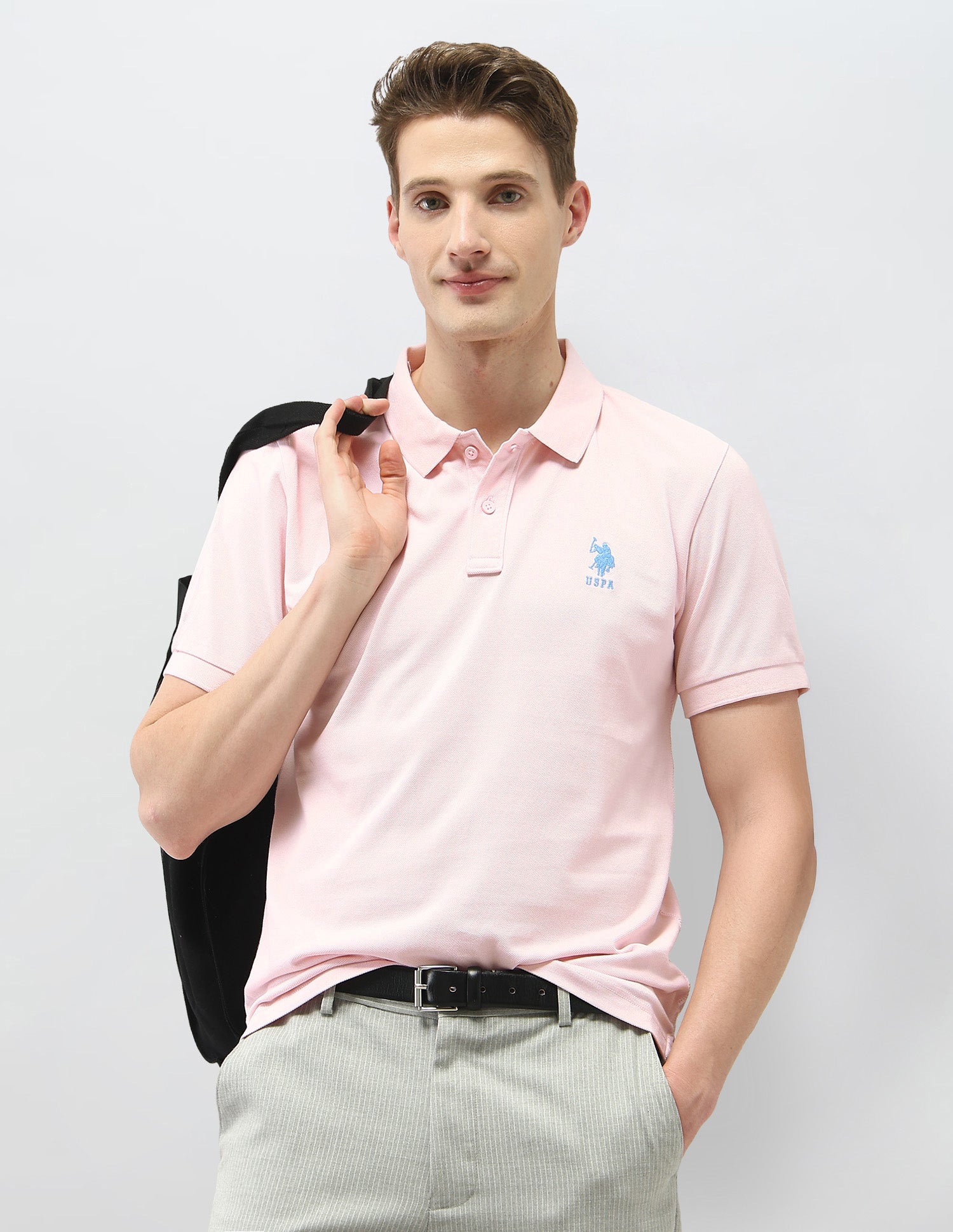 Solid Slim Fit Polo Shirt