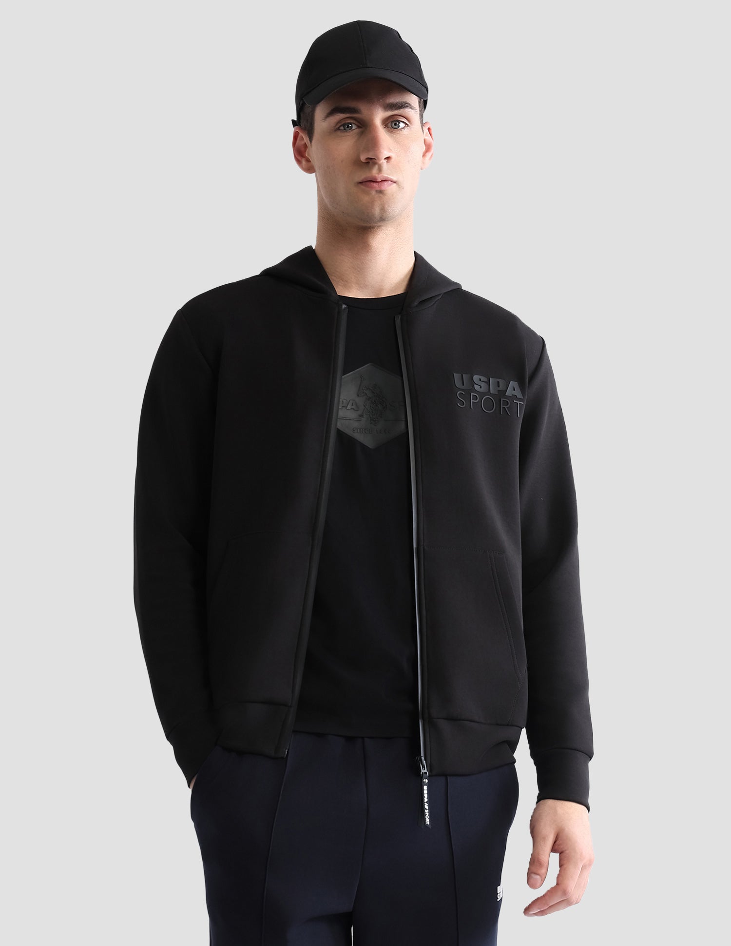 Solid Slim Fit Sweatshirt