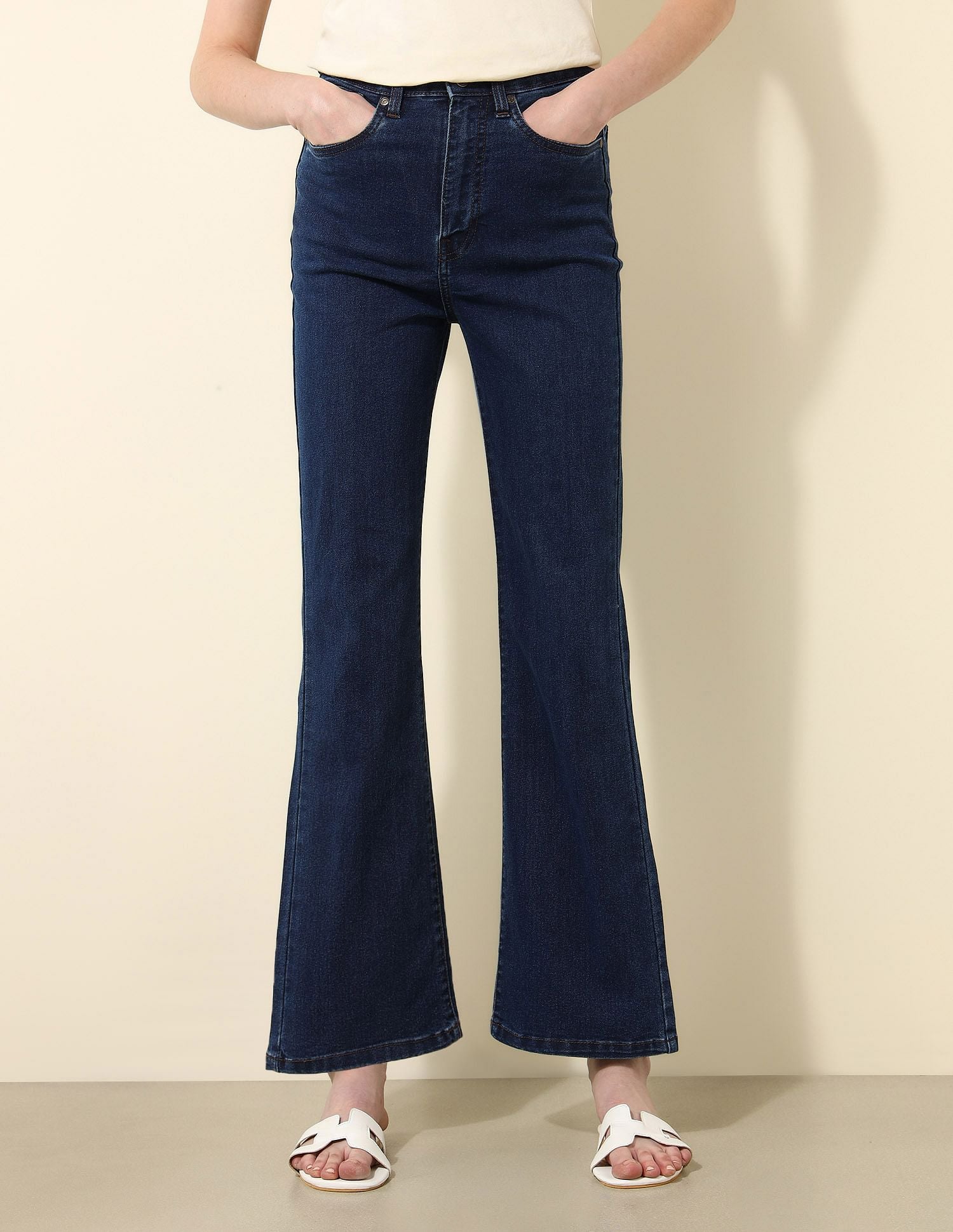 Ultra-High Rise Bootcut Jeans