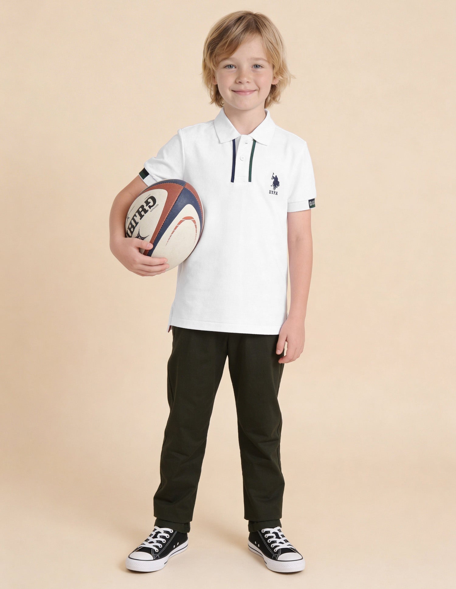 Solid Regular Fit Polo Shirt