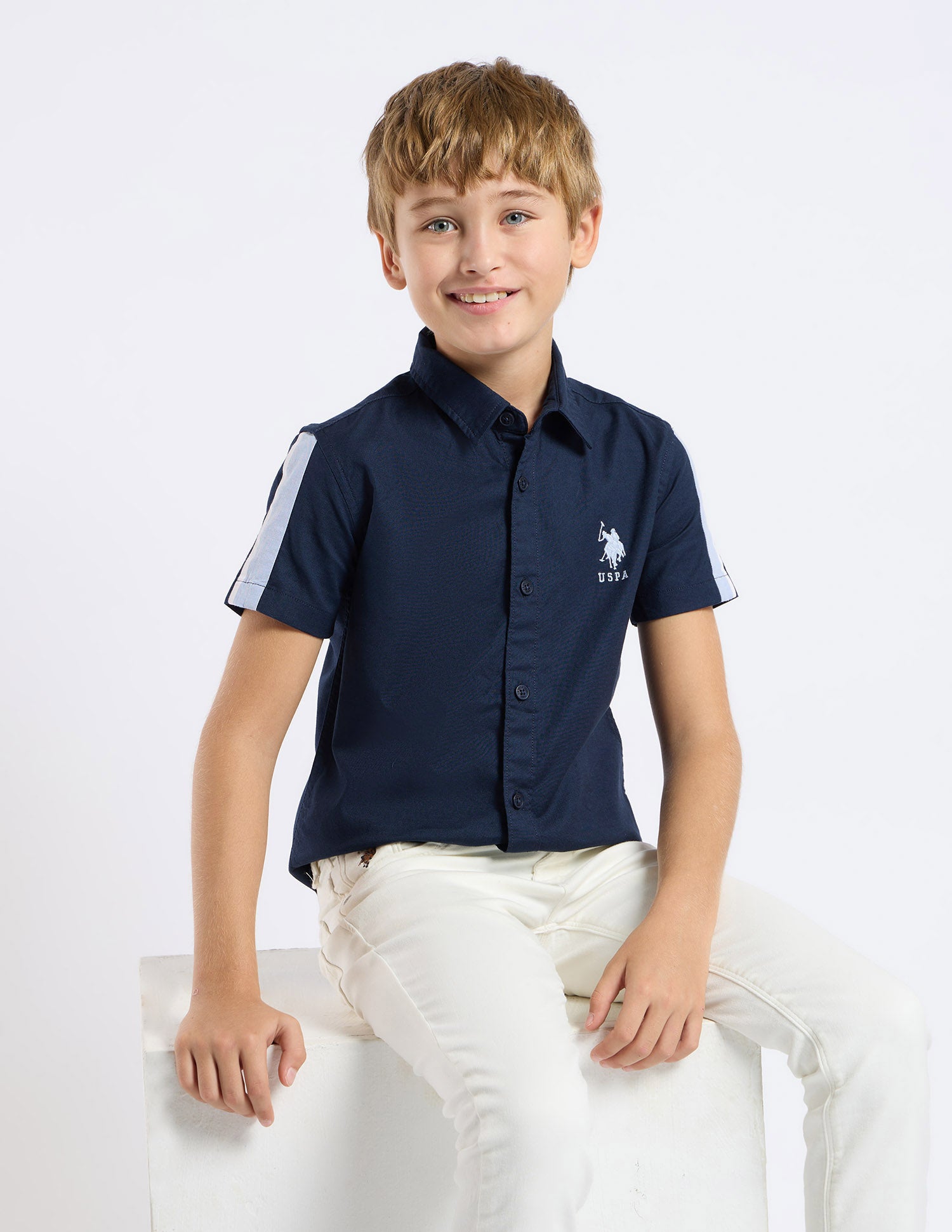 Boys Oxford Regular Fit Shirt