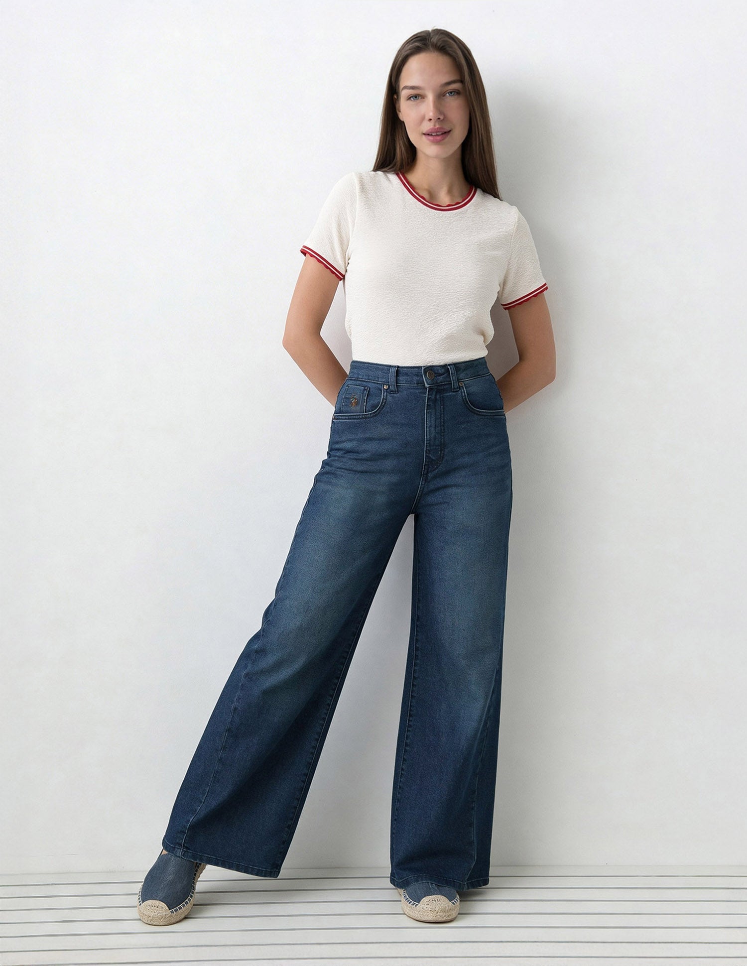 High Rise Baggy Fit Jeans