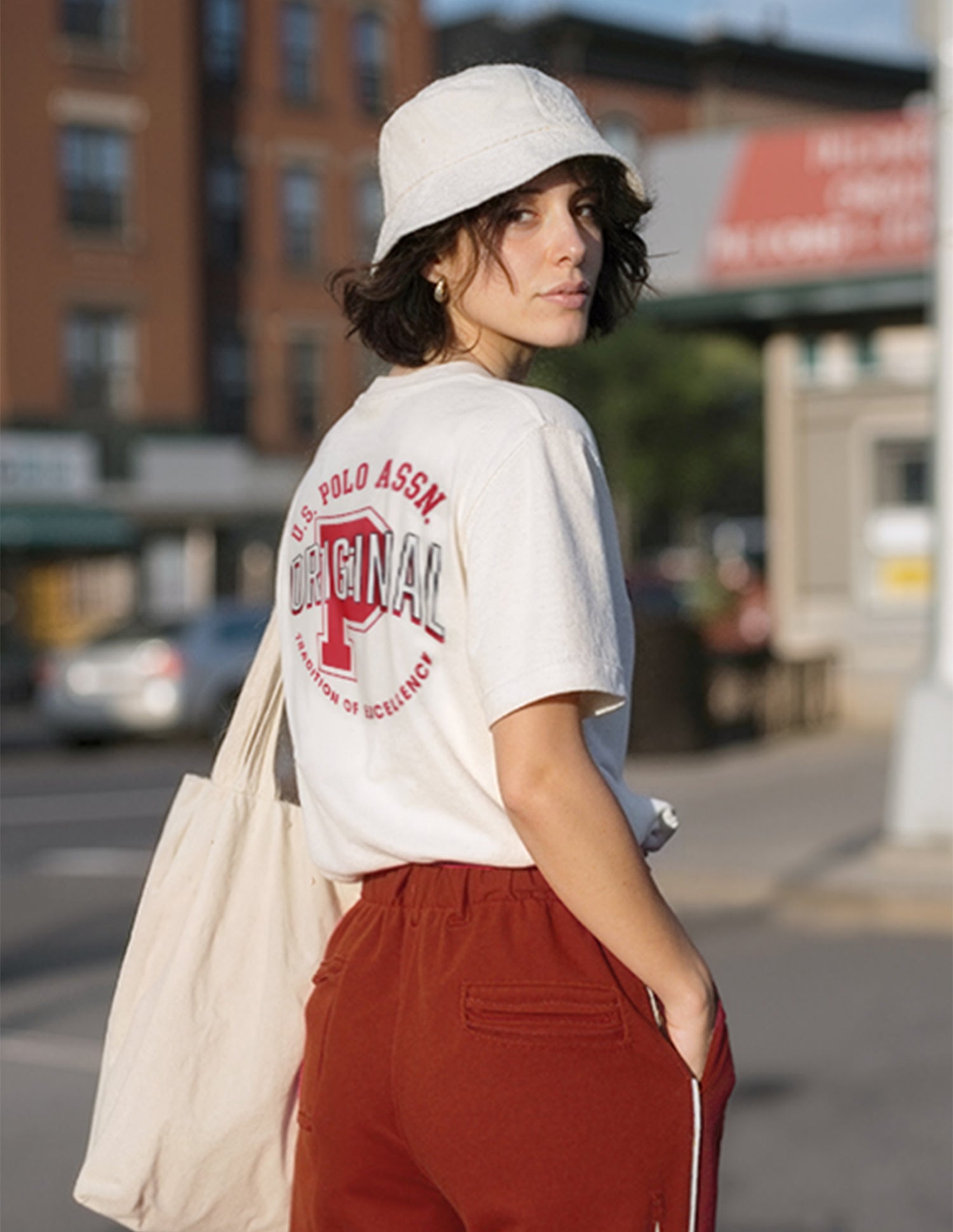 Boyfriend Fit Brand Printed Lounge T-Shirt