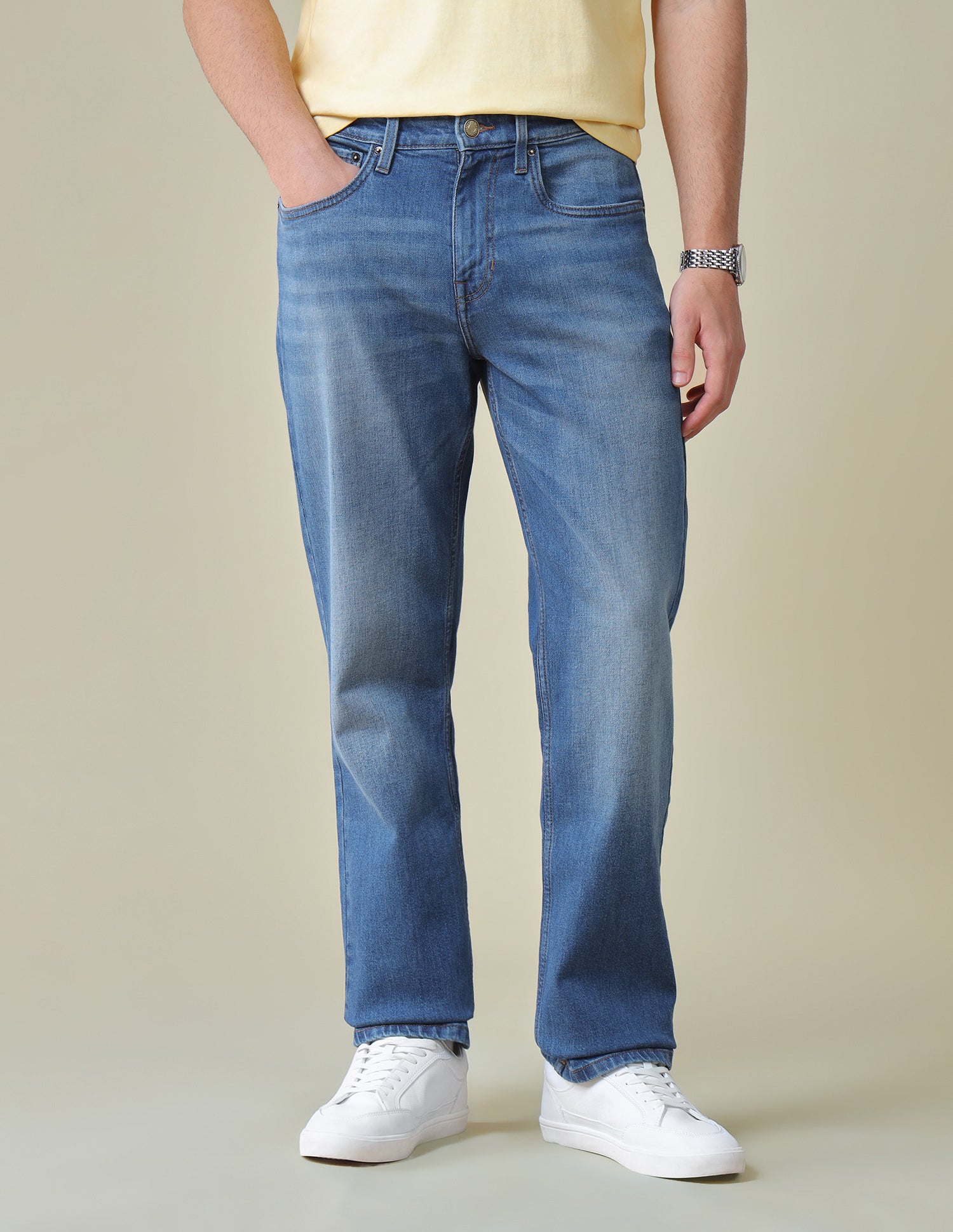 Shawn Relaxed Fit Blue Jeans