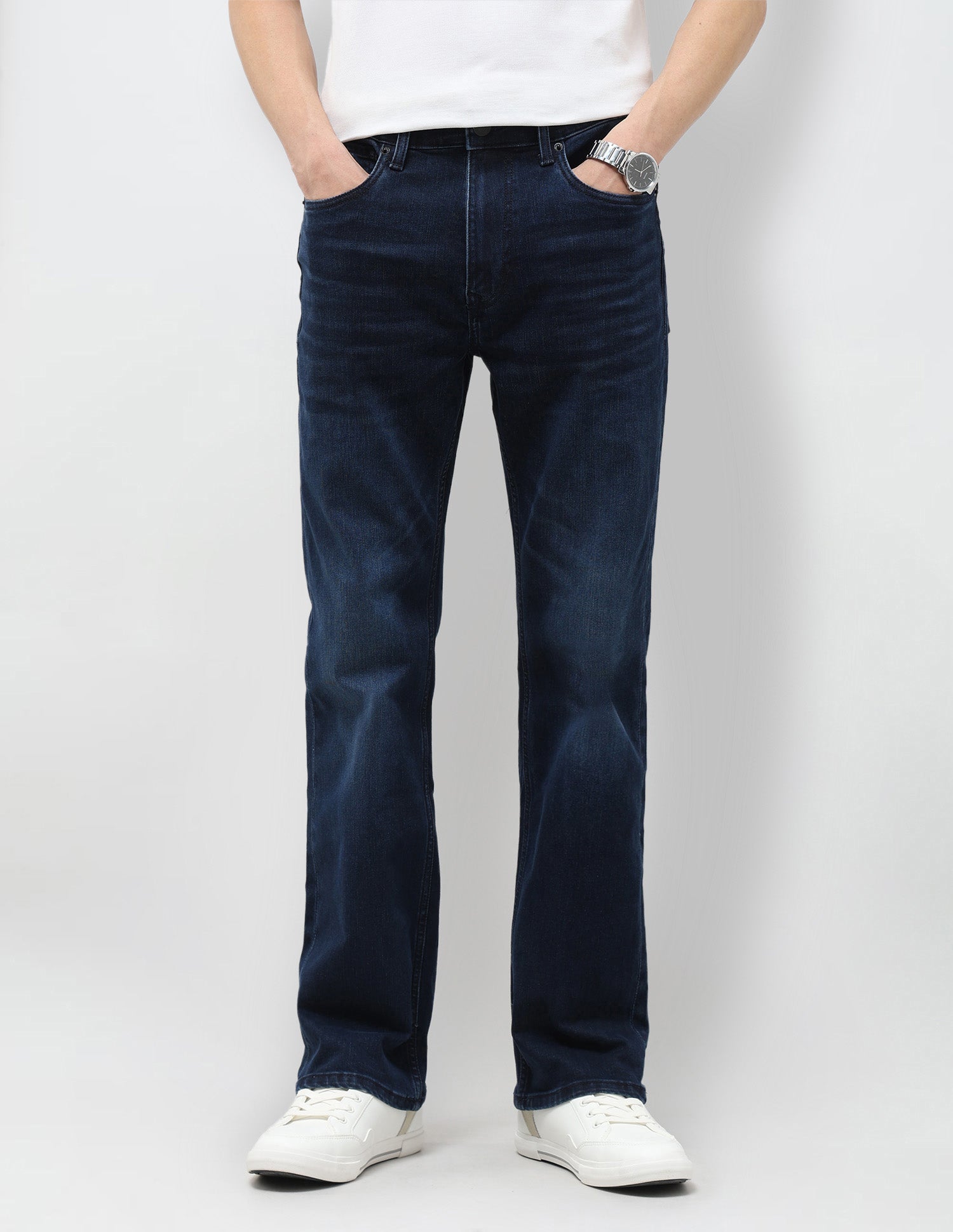 Connor Bootcut Blue Jeans