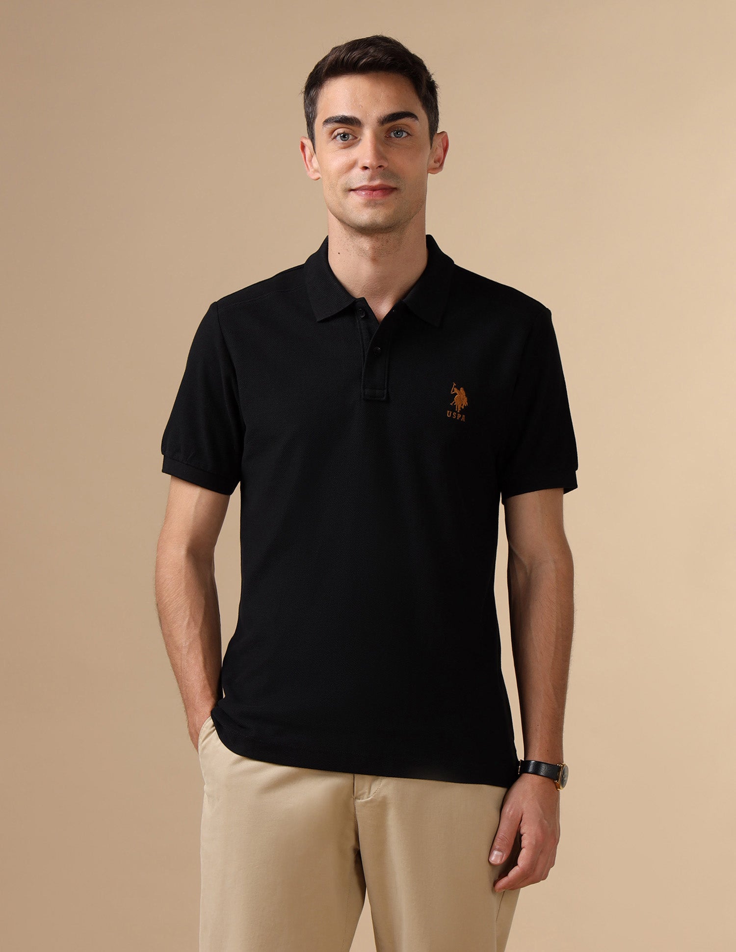 Pure Cotton Slim Fit Polo Shirt