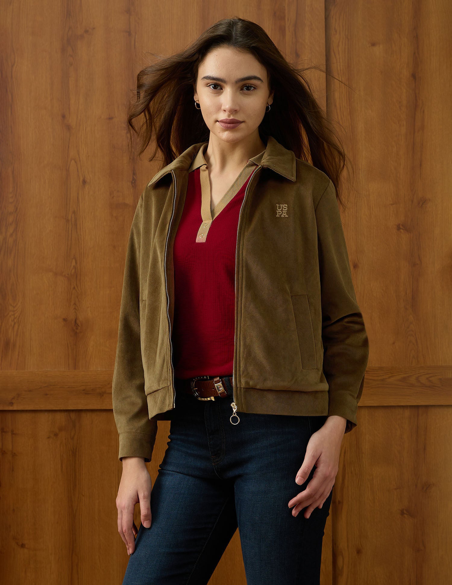 Solid Regular Fit Jacket