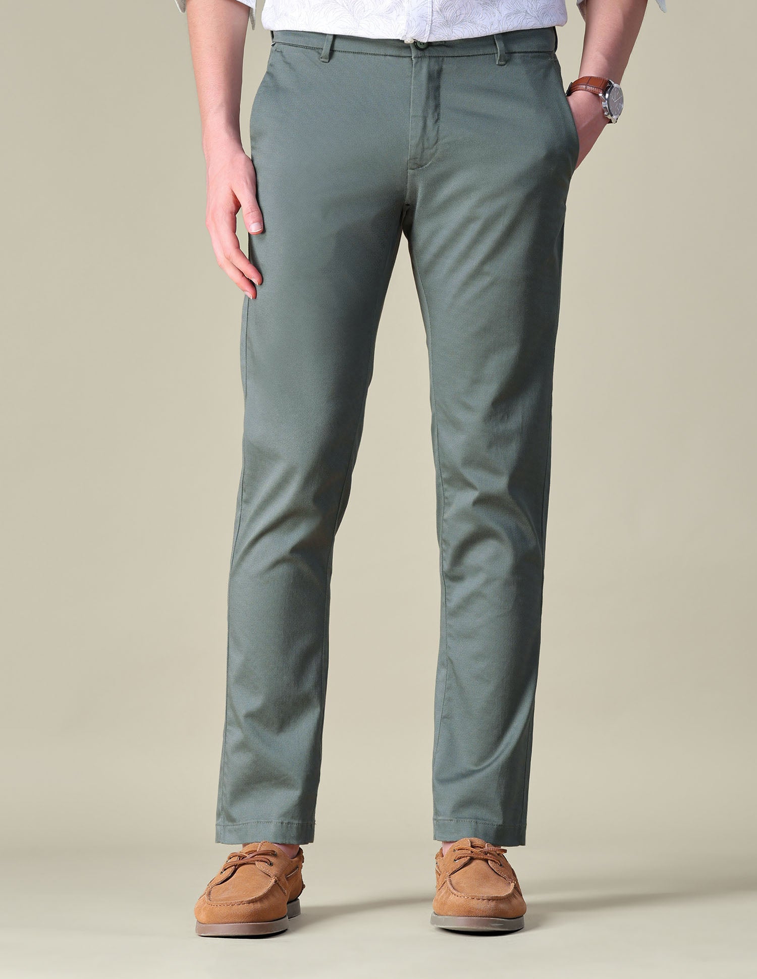 Satin Relaxed Fit Trousers