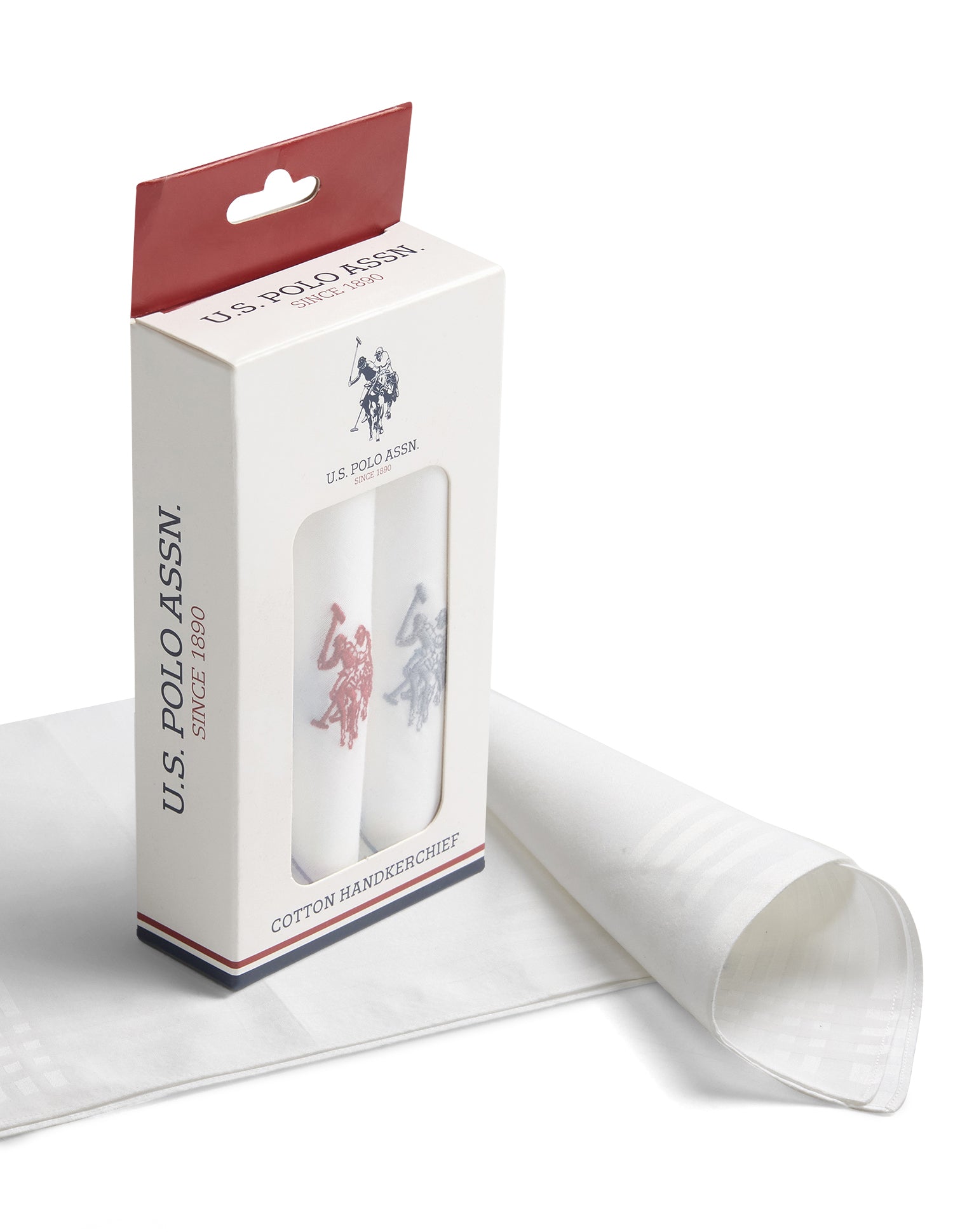 Pure Cotton Brand Logo Handkerchief - Pack Of 3