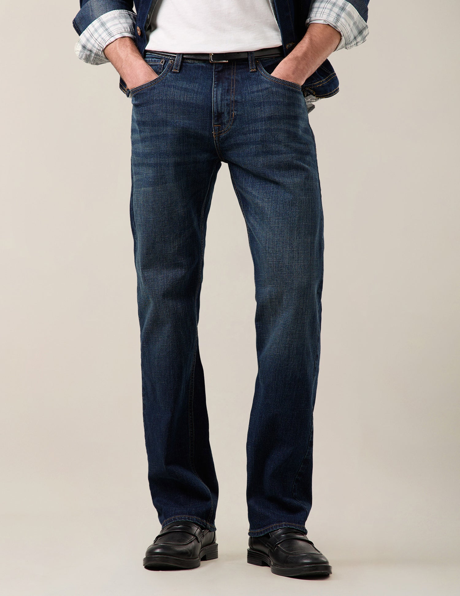 Mason Regular Straight Fit Blue Jeans Dark Indigo - U.S. Polo Assn. India | Large