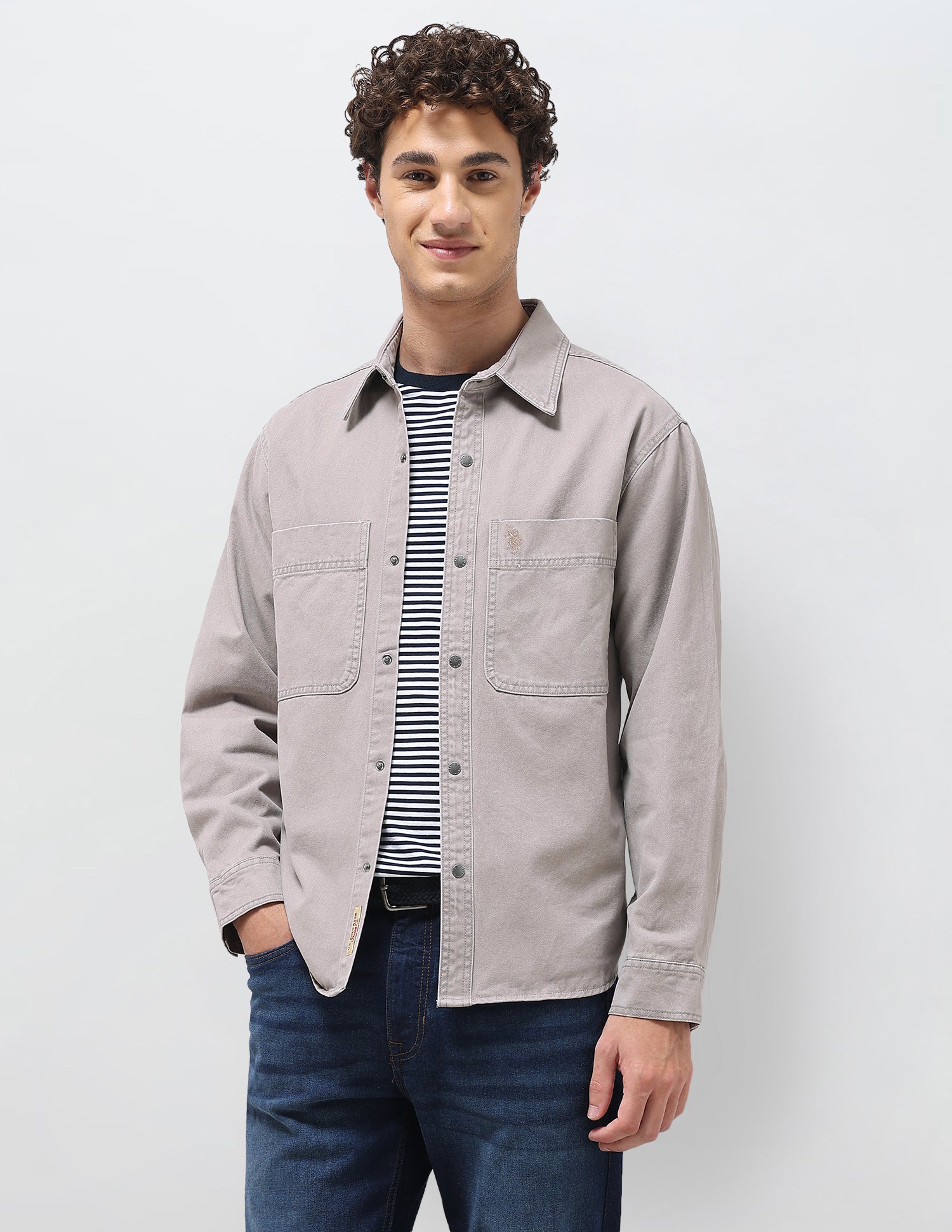 Solid Relaxed Fit Shirt