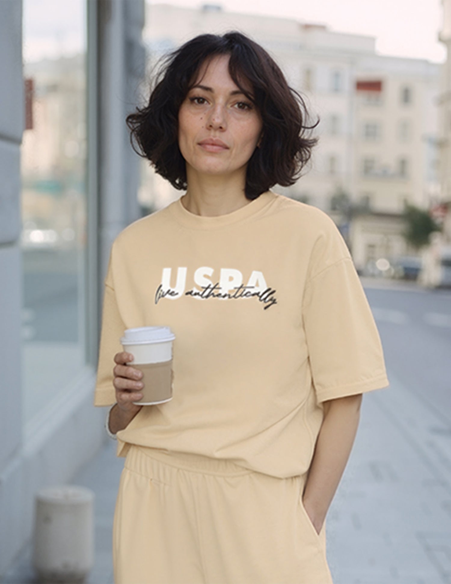 Regular Fit Brand Printed Lounge T-Shirt