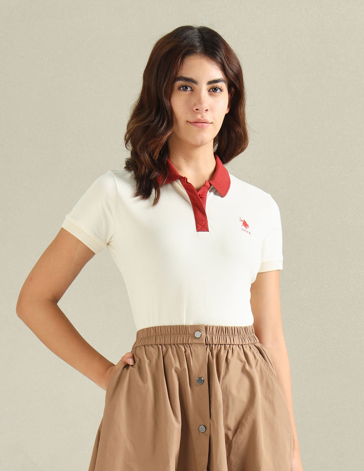 Contrast Collar Pique Polo Shirt – U.S. Polo Assn. India