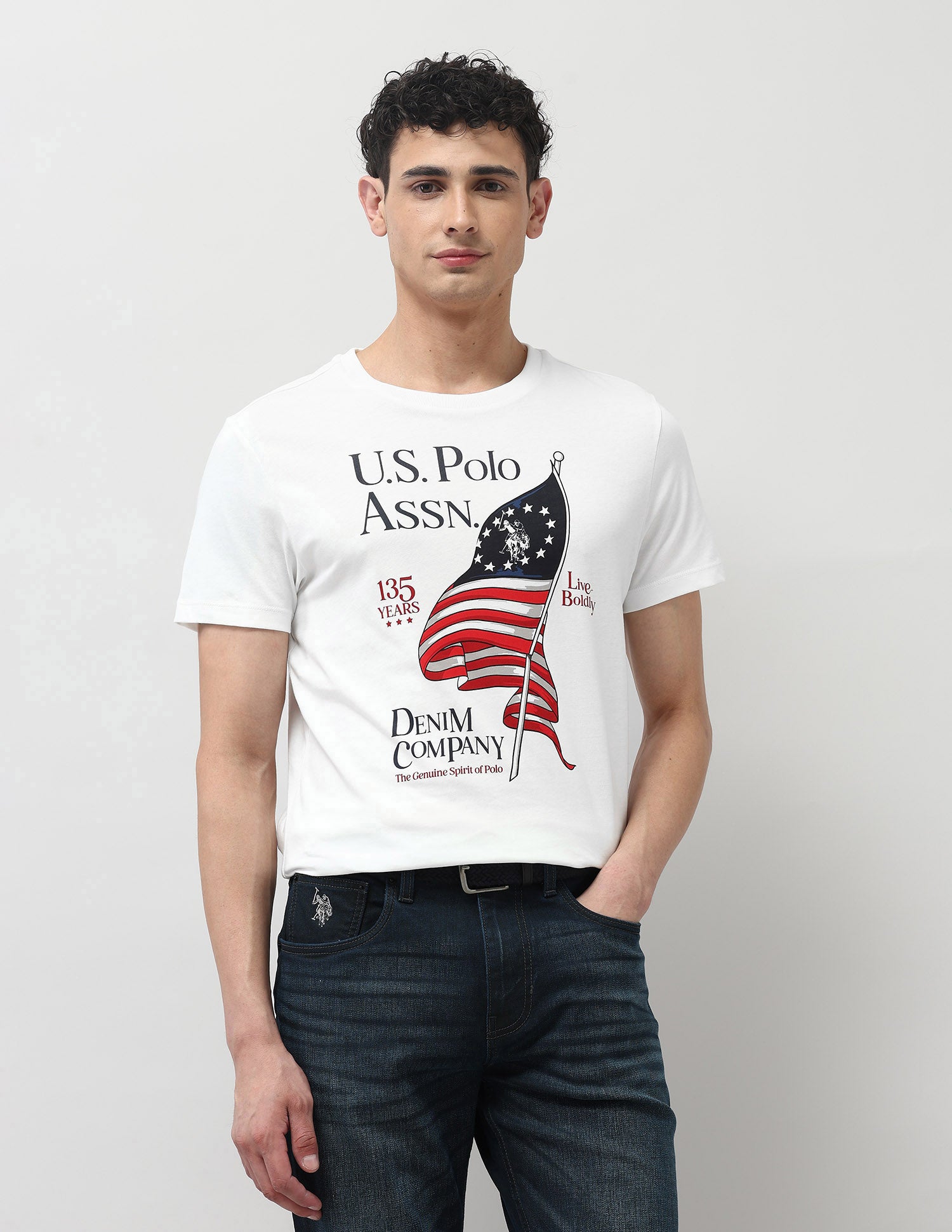 Pure Cotton Muscle Fit T-Shirt