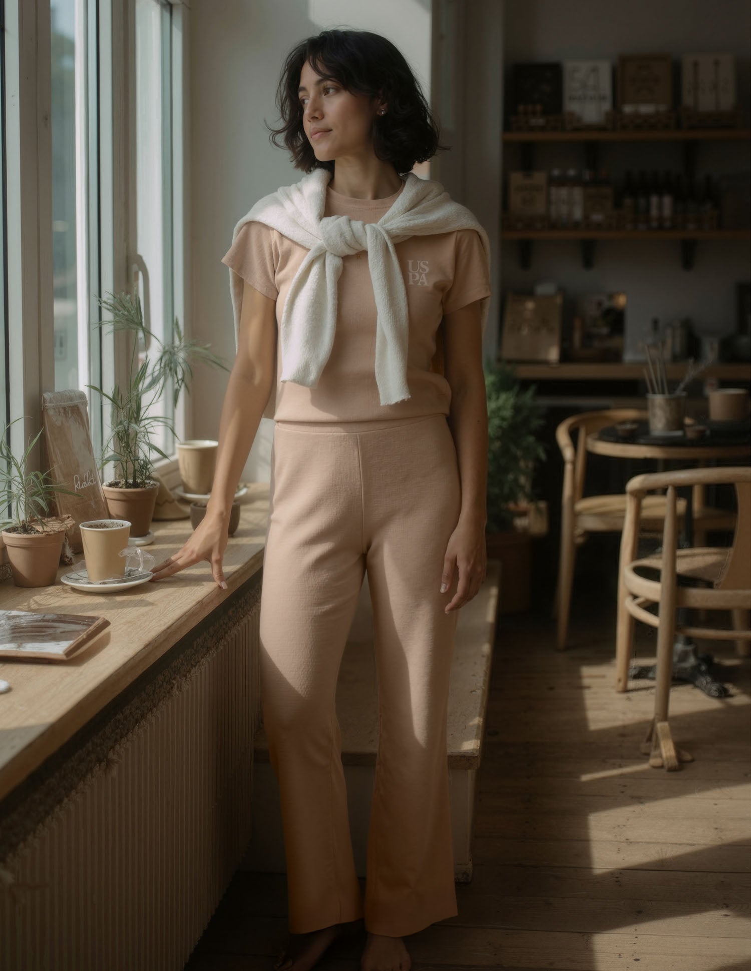 Regular Fit Brand Printed Co-Ords