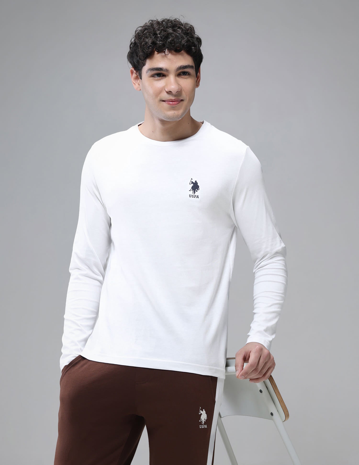 Pure Cotton Long Sleeve I693 Lounge T-Shirt - Pack Of 1