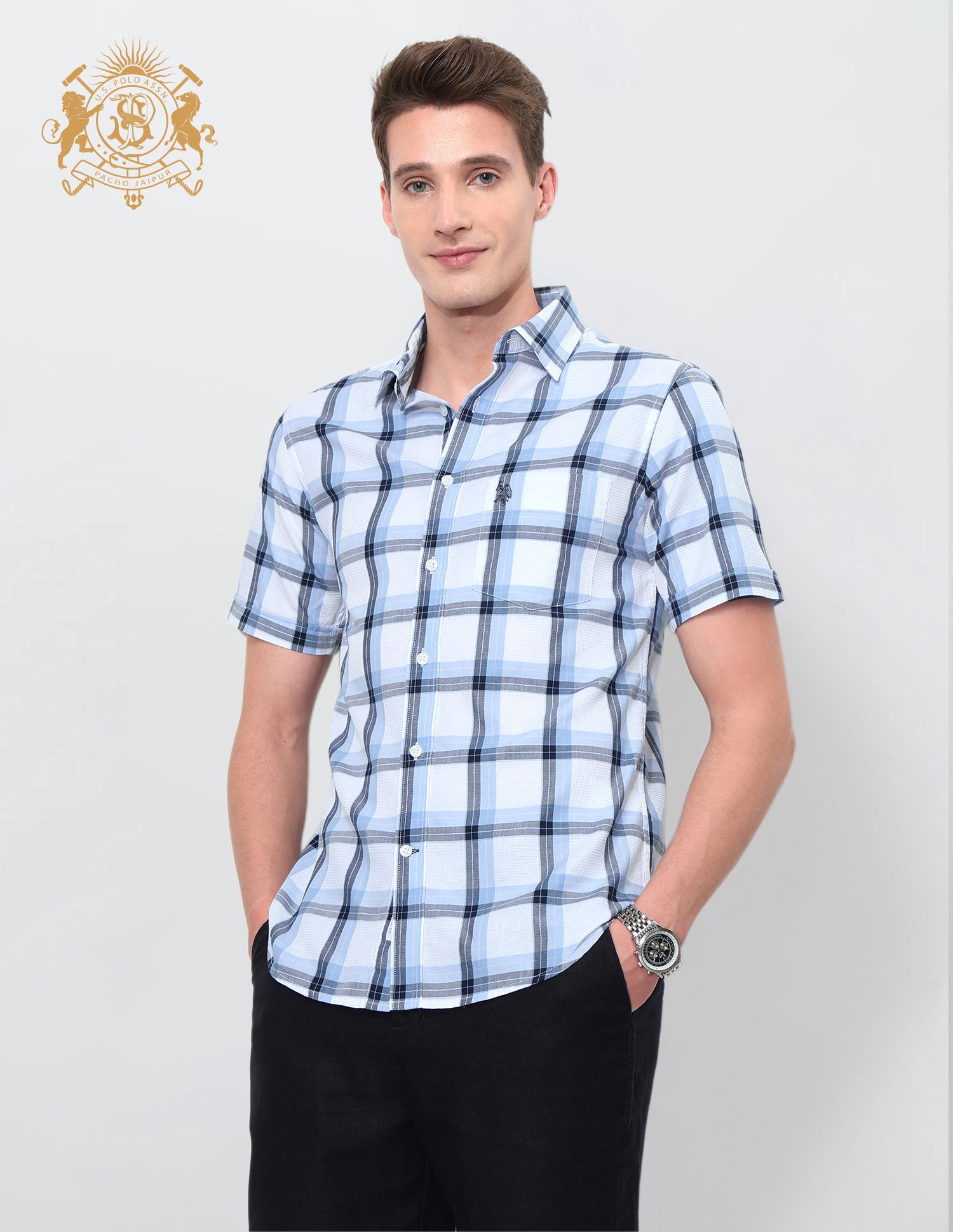 White Harbour Tartan Checked Shirt