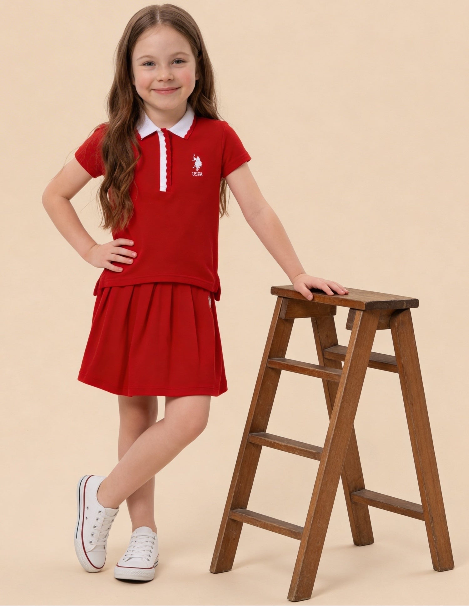 Relaxed Fit Solid Polo Shirt