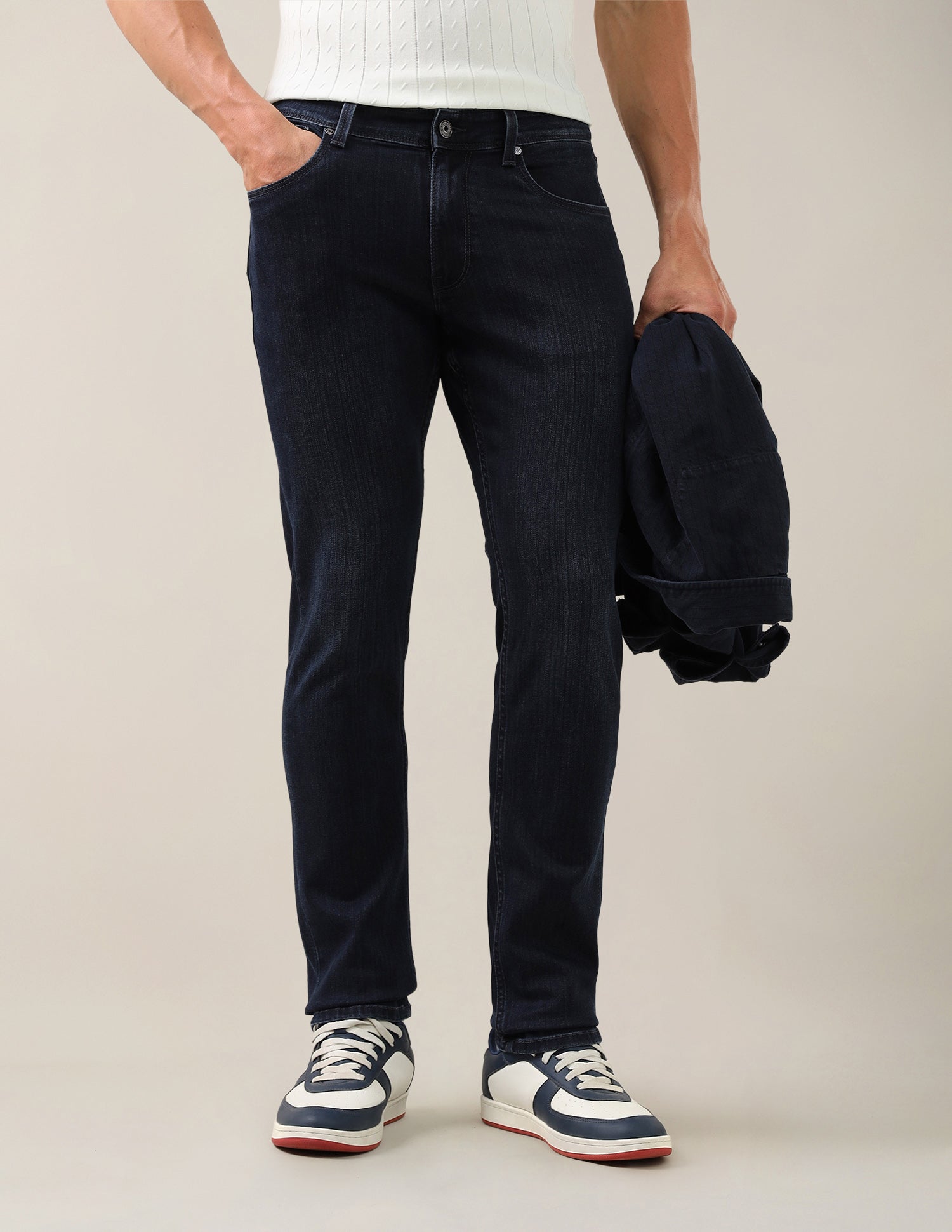 Brandon Slim-Tapered Fit Blue Jeans Blue - U.S. Polo Assn. India | Large
