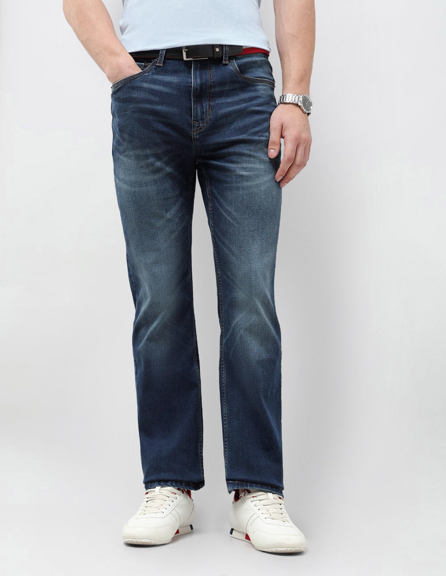 Connor Bootcut Blue Jeans